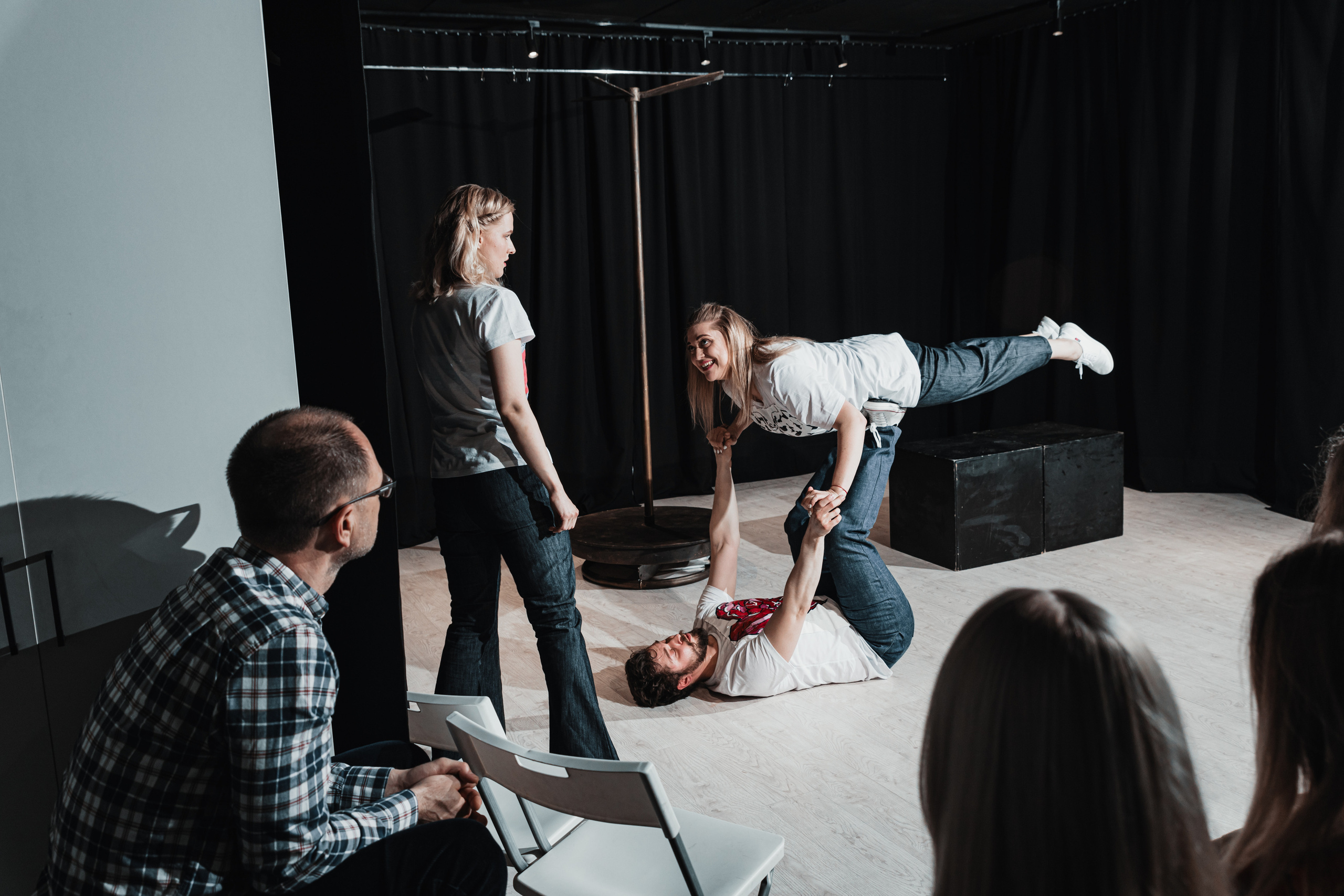 Открытие молодежного профессионального театра «АртистЛэнд». Фотограф Москва Никита Рябиков