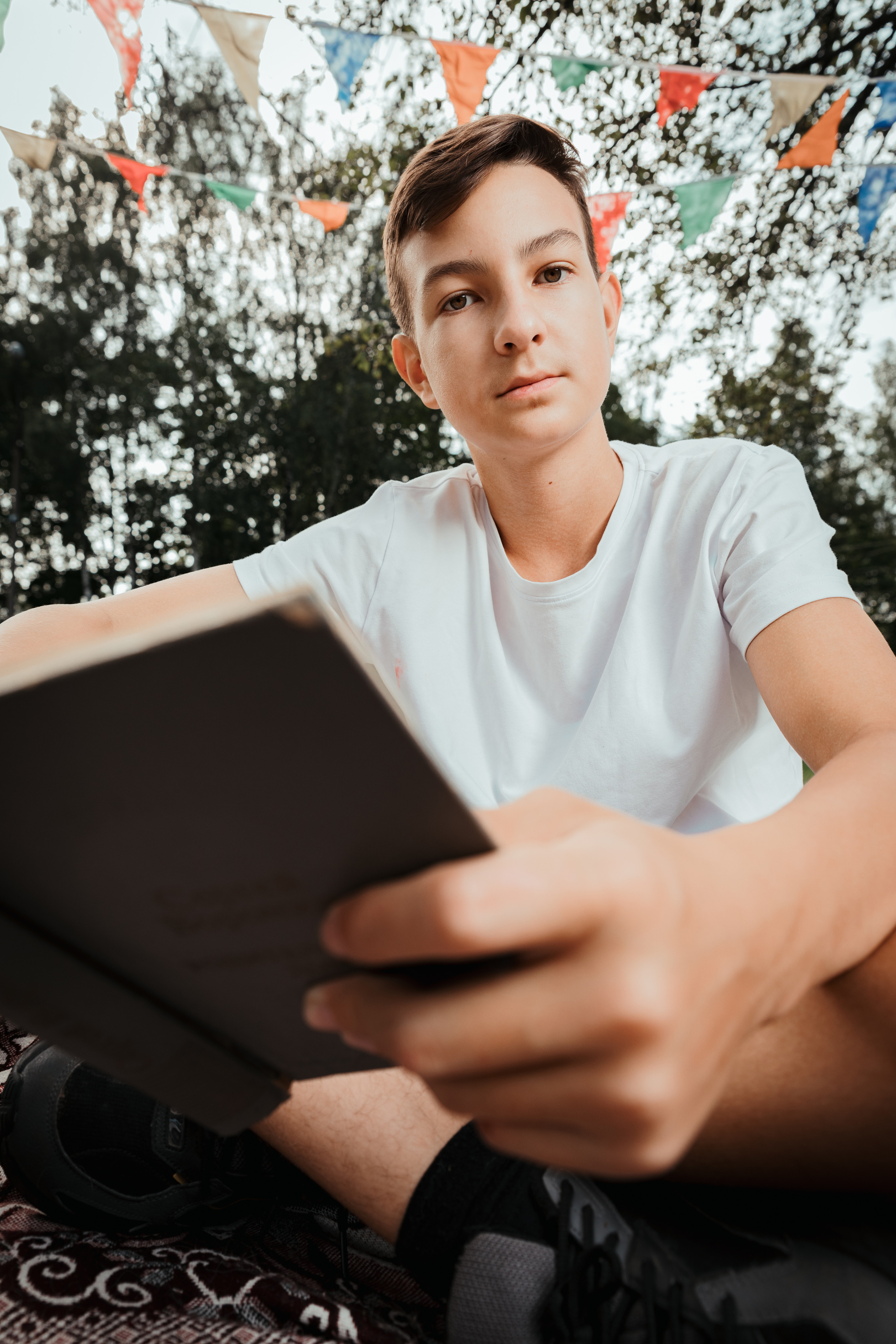 Дети в летнем лагере. Фотограф Москва Никита Рябиков