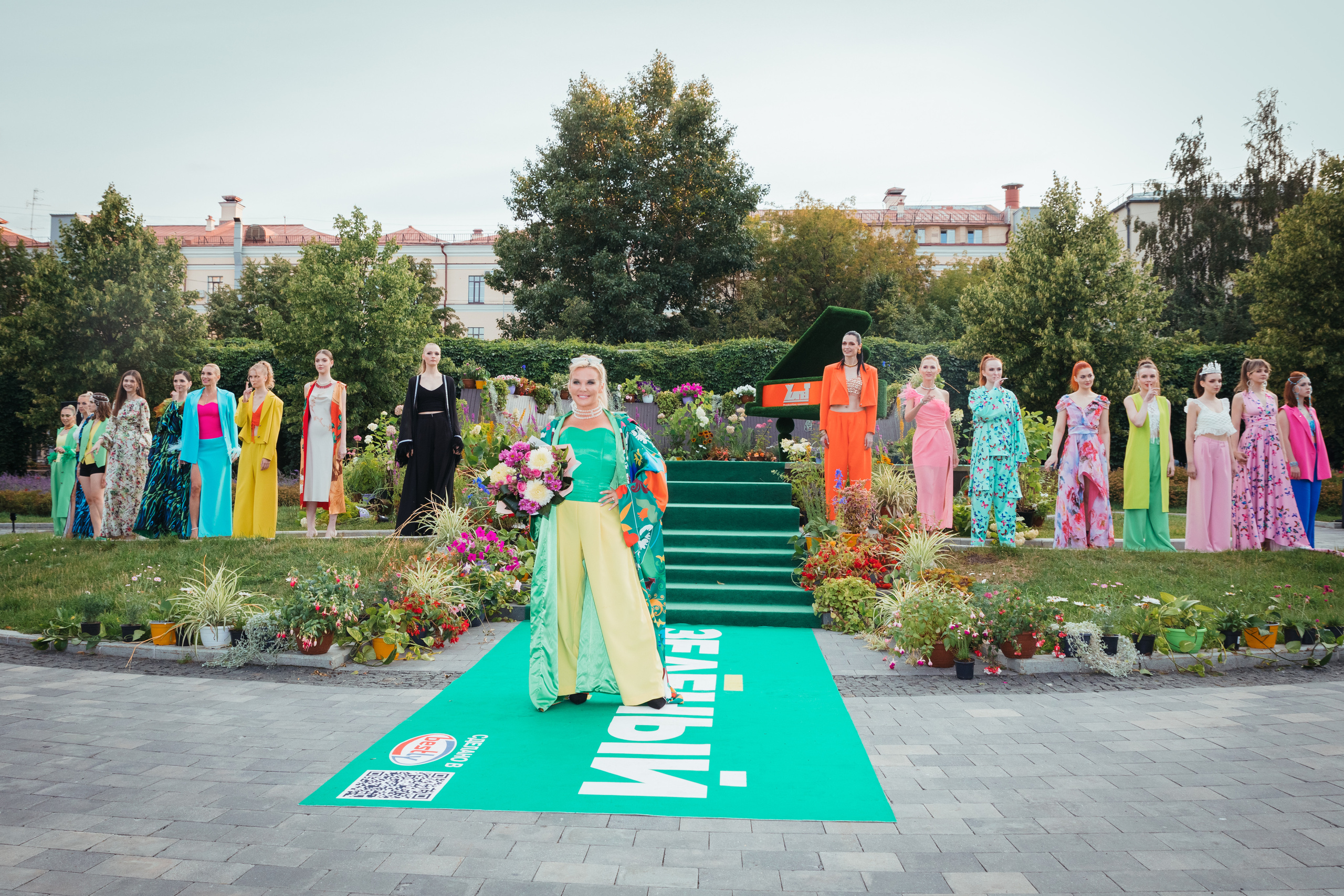Зелёный подиум 2023. Фотограф Москва Никита Рябиков