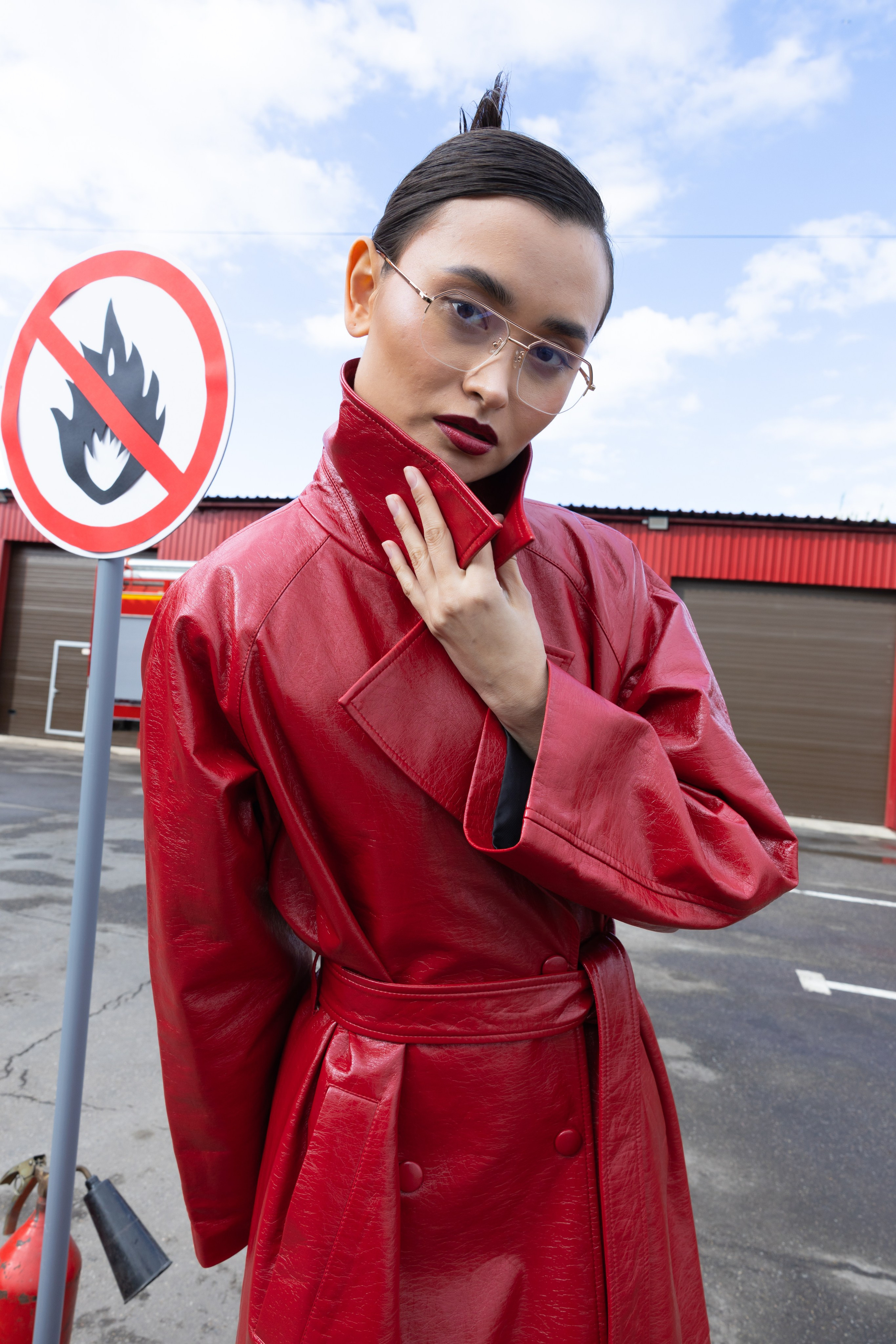 ПОЖАРНАЯ МАШИНА. Елизавета Федотова | фэшн-фотограф