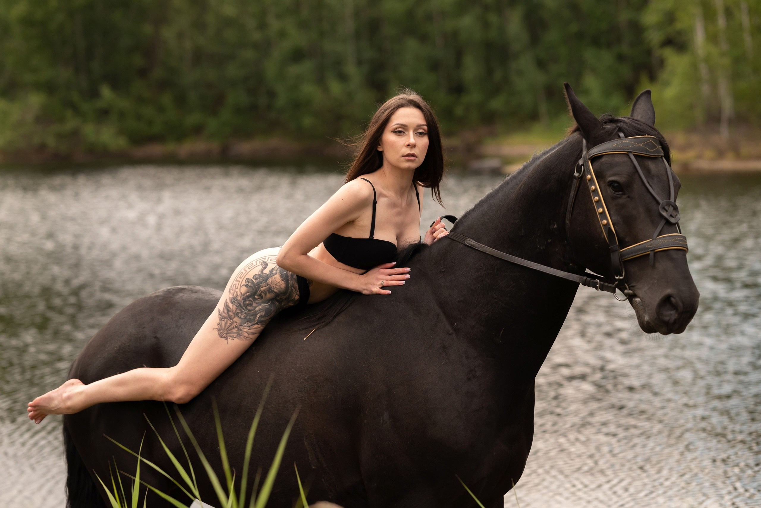 Елена. Конная прогулка. Фотограф в Тюмени Голышева Елена