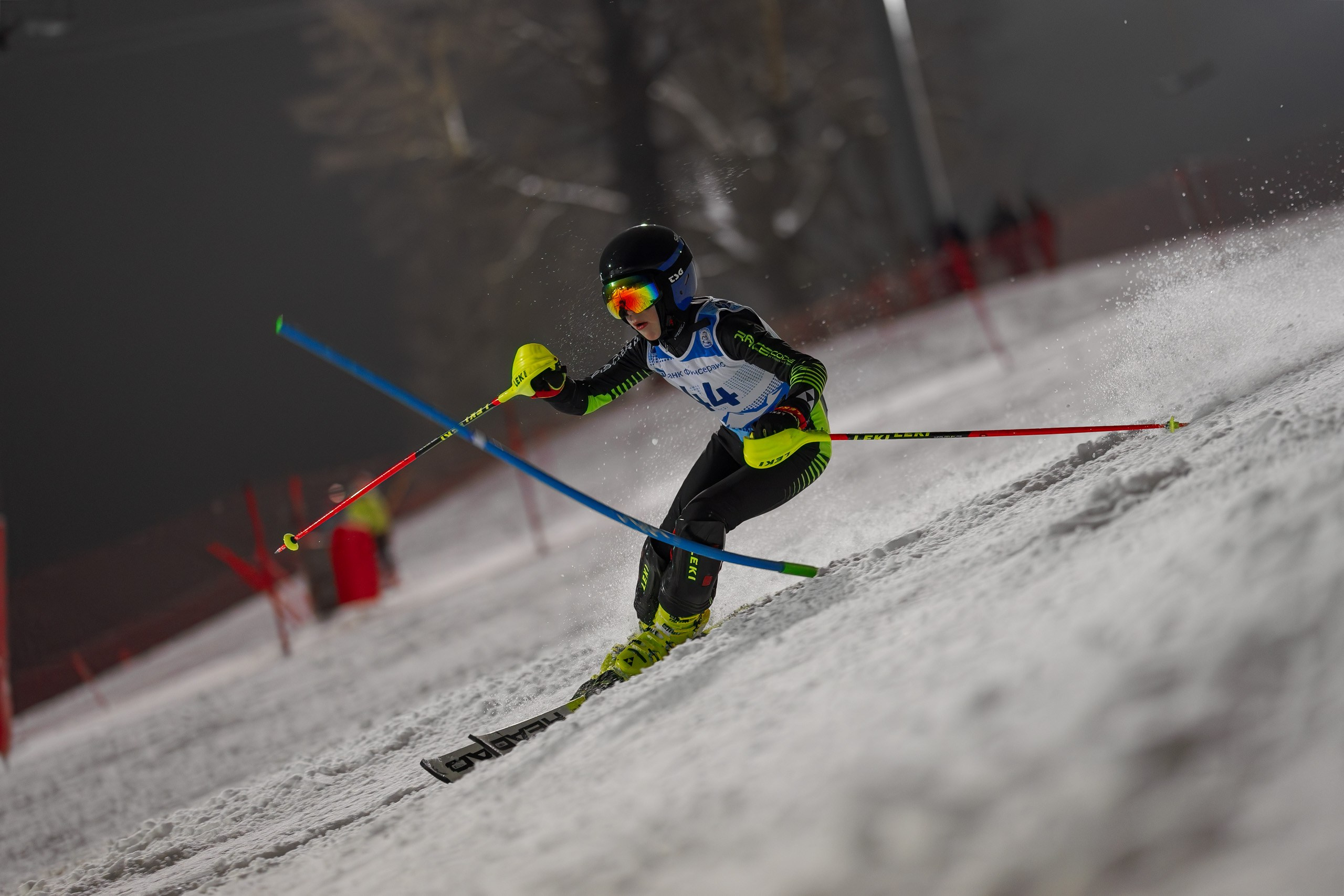 Соревнования Дмитровского городского округа по горнолыжному спорту «Открытие зимнего сезона» 2024-2025. Фотограф Студитский Евгений