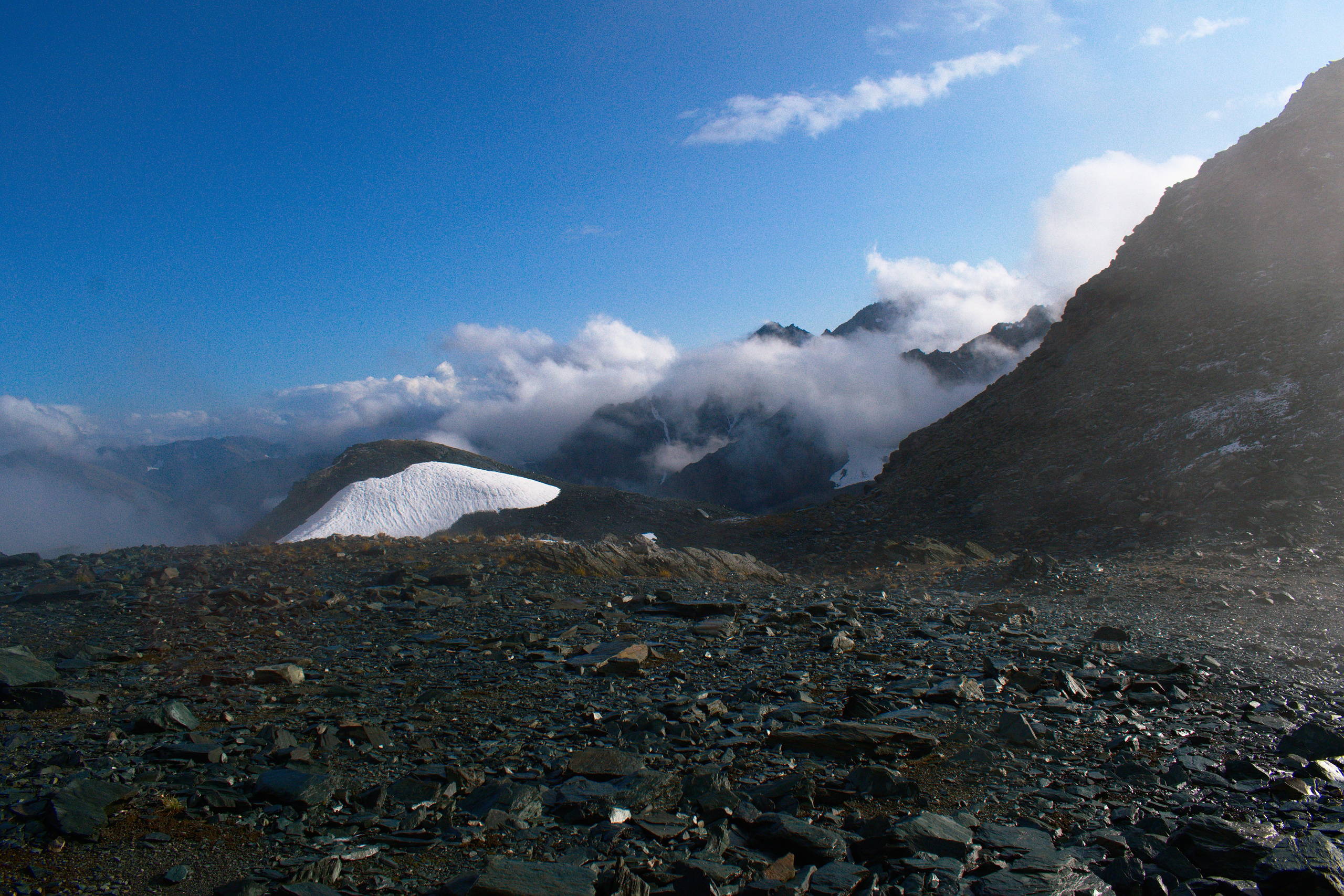 Алтай походы. Перевал Иолдо. Фото пейзажа