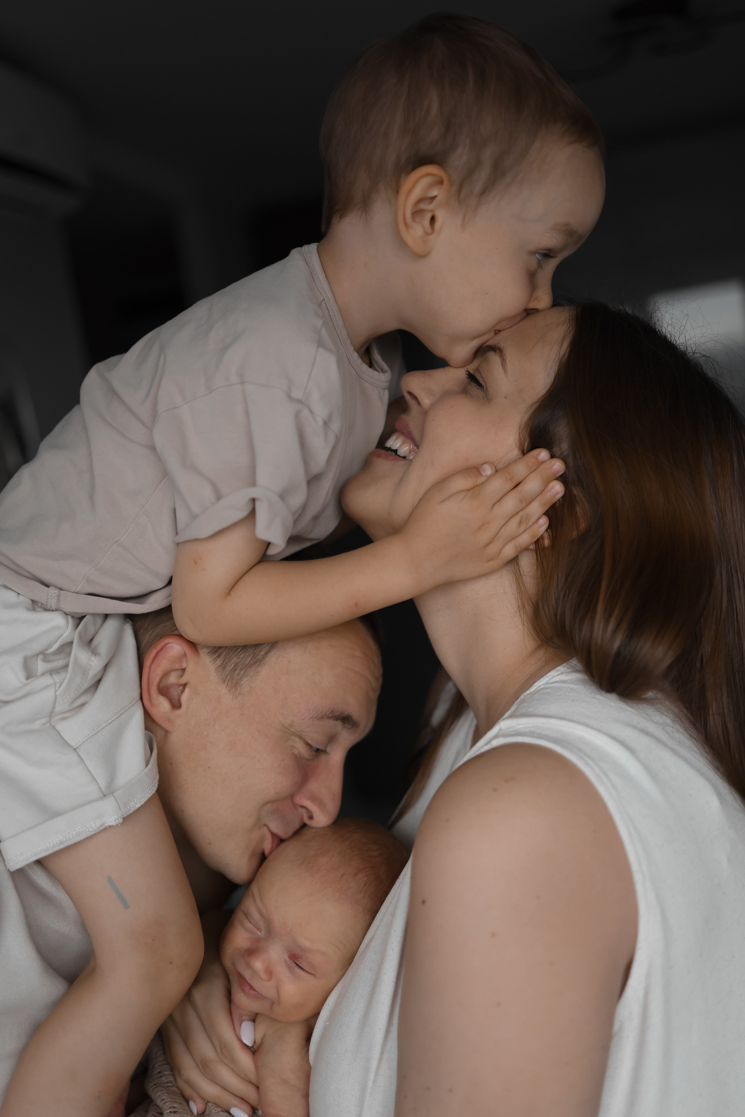 Фотосессия Федора. Фотограф новорожденных в Москве и Московской области Наталья Збиглей