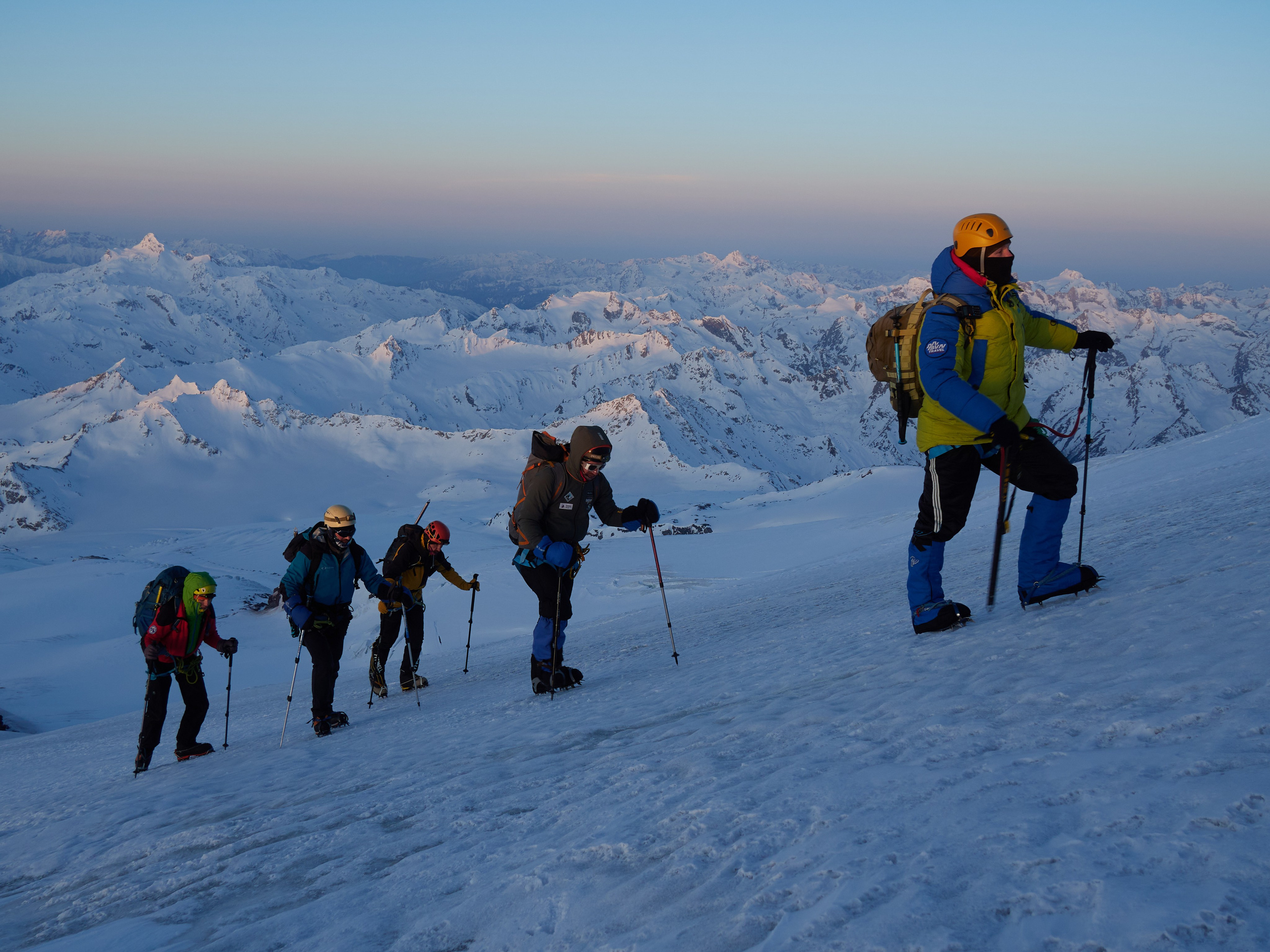 Фотограф на Эльбрусе