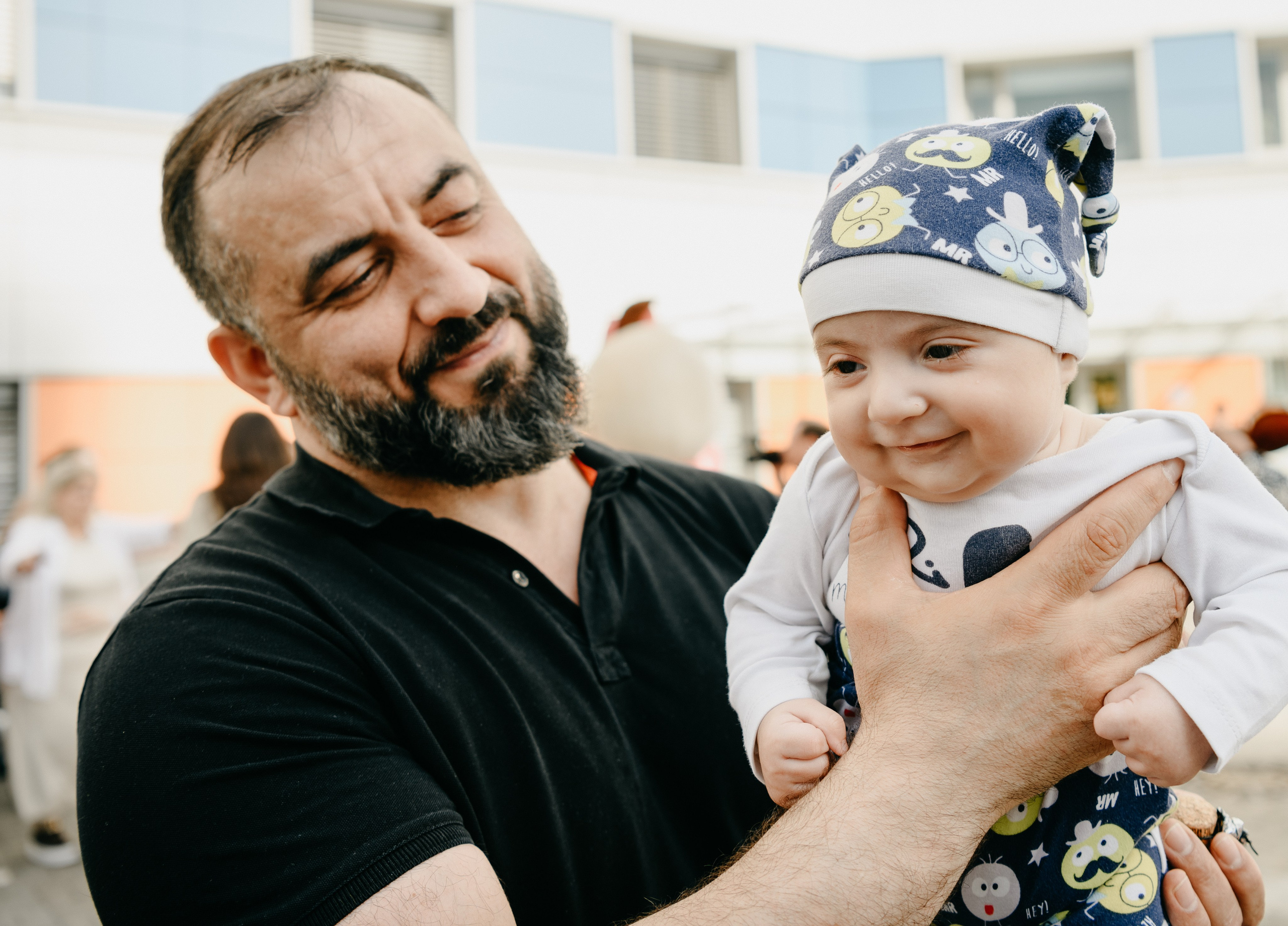 Выписка Амелии в ФГБУ Кулакова. Фотограф на выписку из роддома в Москве и МО
