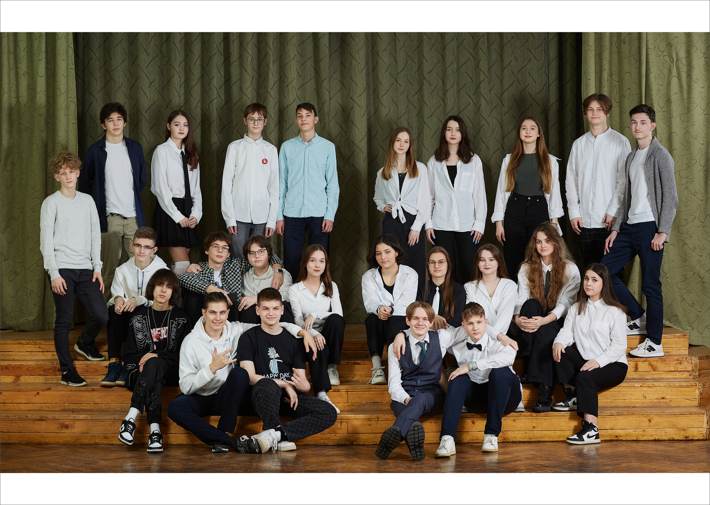 9 класс. Осенняя съемка. Школьный фотограф Сергей Беликов