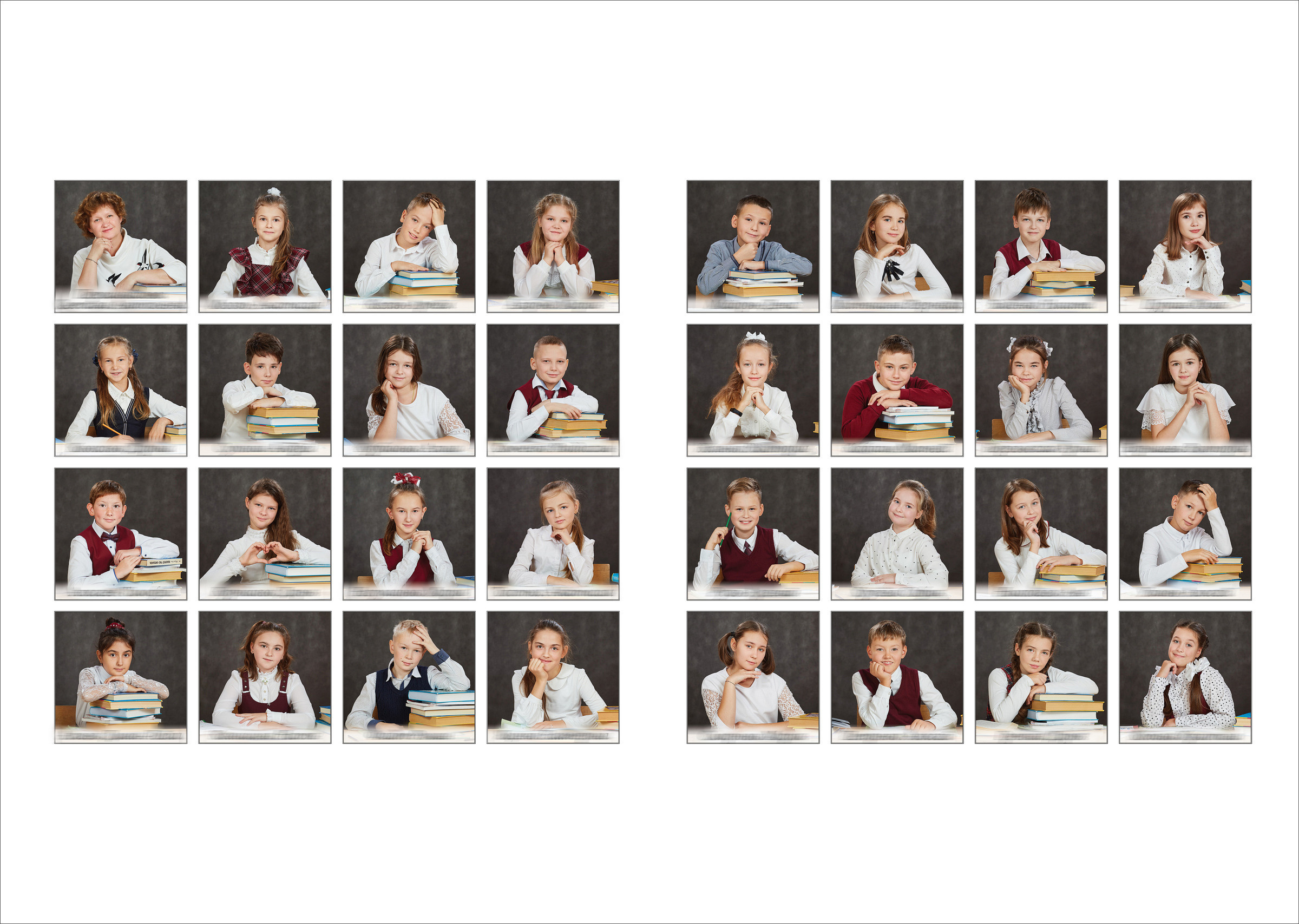 4 класс. Маленький альбом. Школьный фотограф Сергей Беликов