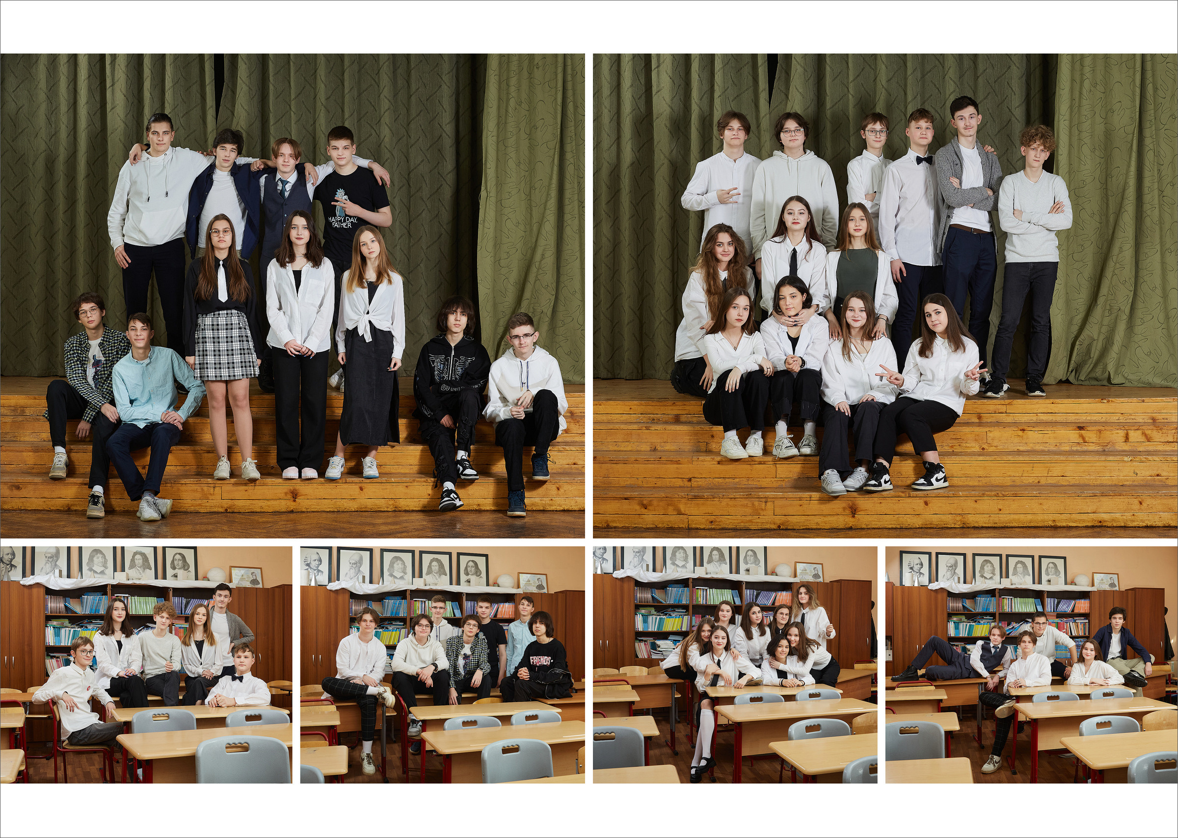 9 класс. Осенняя съемка. Школьный фотограф Сергей Беликов