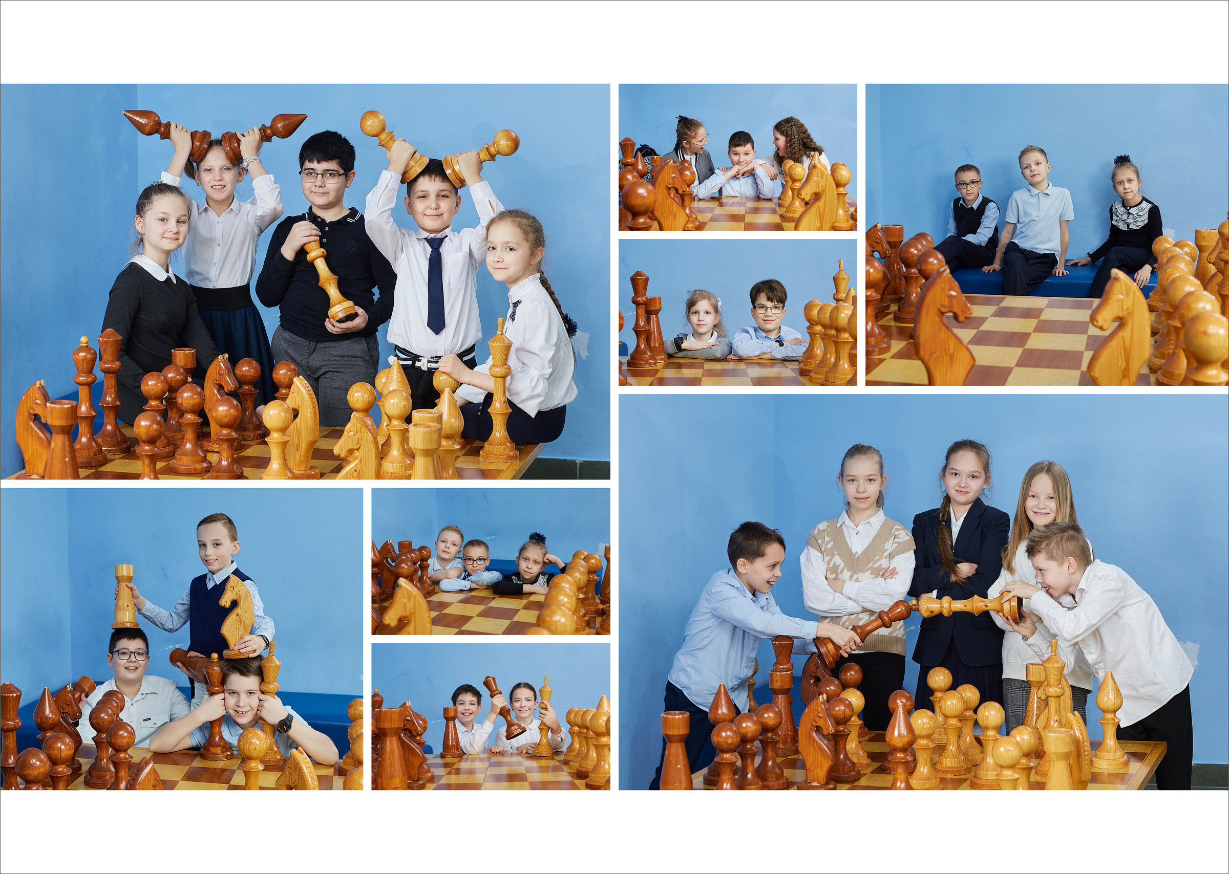 4 класс. В школе. Школьный фотограф Сергей Беликов