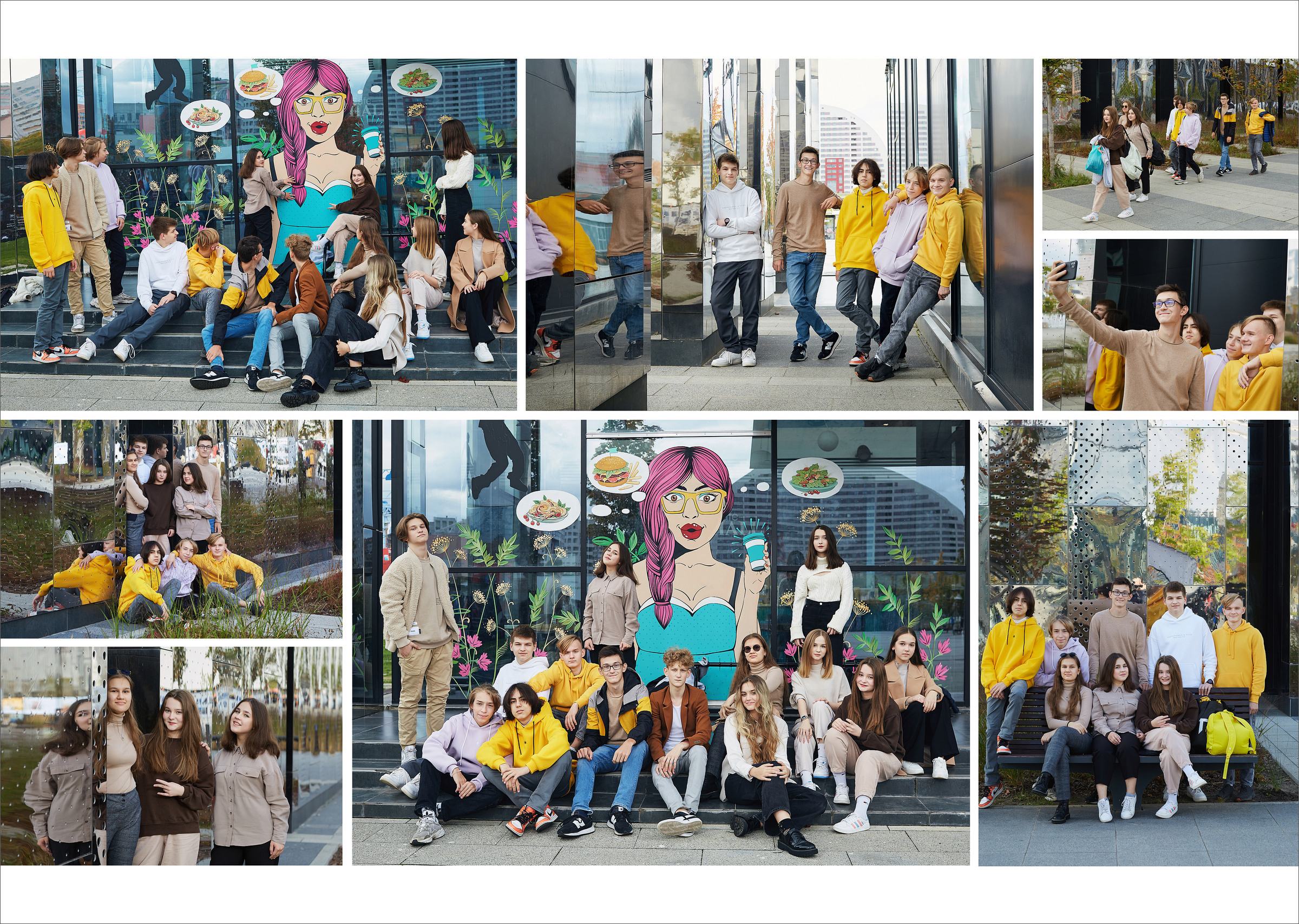 9 класс. Осенняя съемка. Школьный фотограф Сергей Беликов