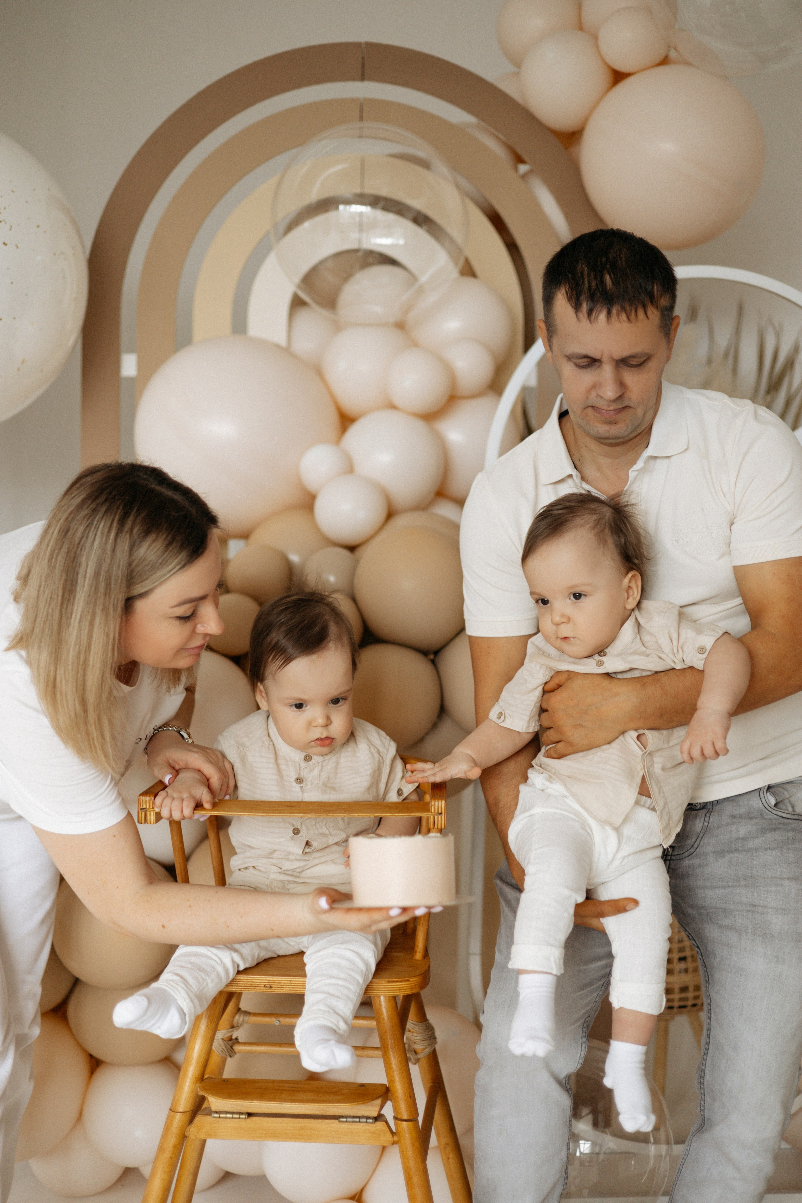 Близнецы годик. Самый теплый фотограф в Краснодаре Рябоконь Ксения