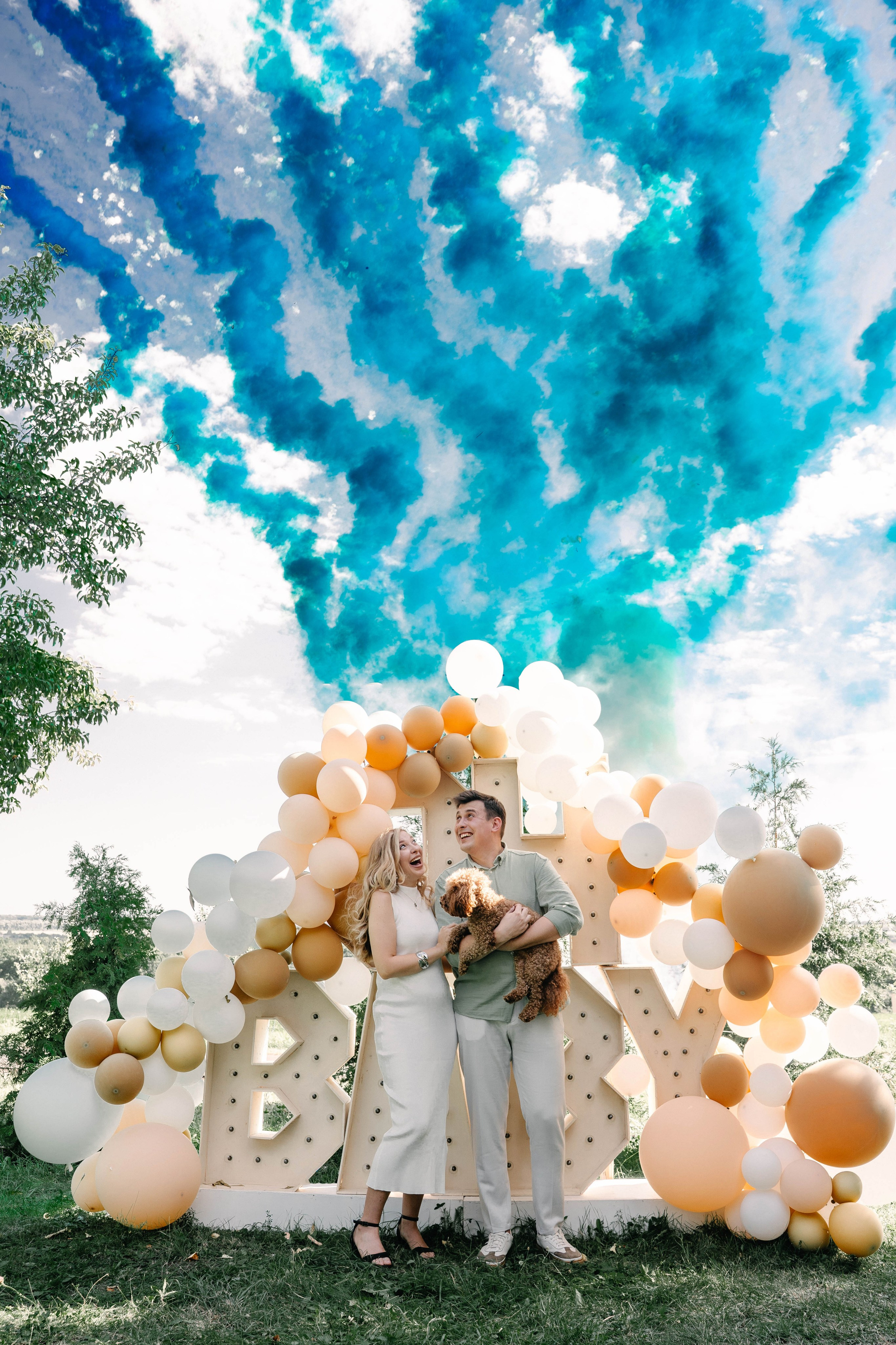 Гендер пати Сергей и Анастасия. Свадебный и семейный фотограф в Воронеже Анастасия Бойко