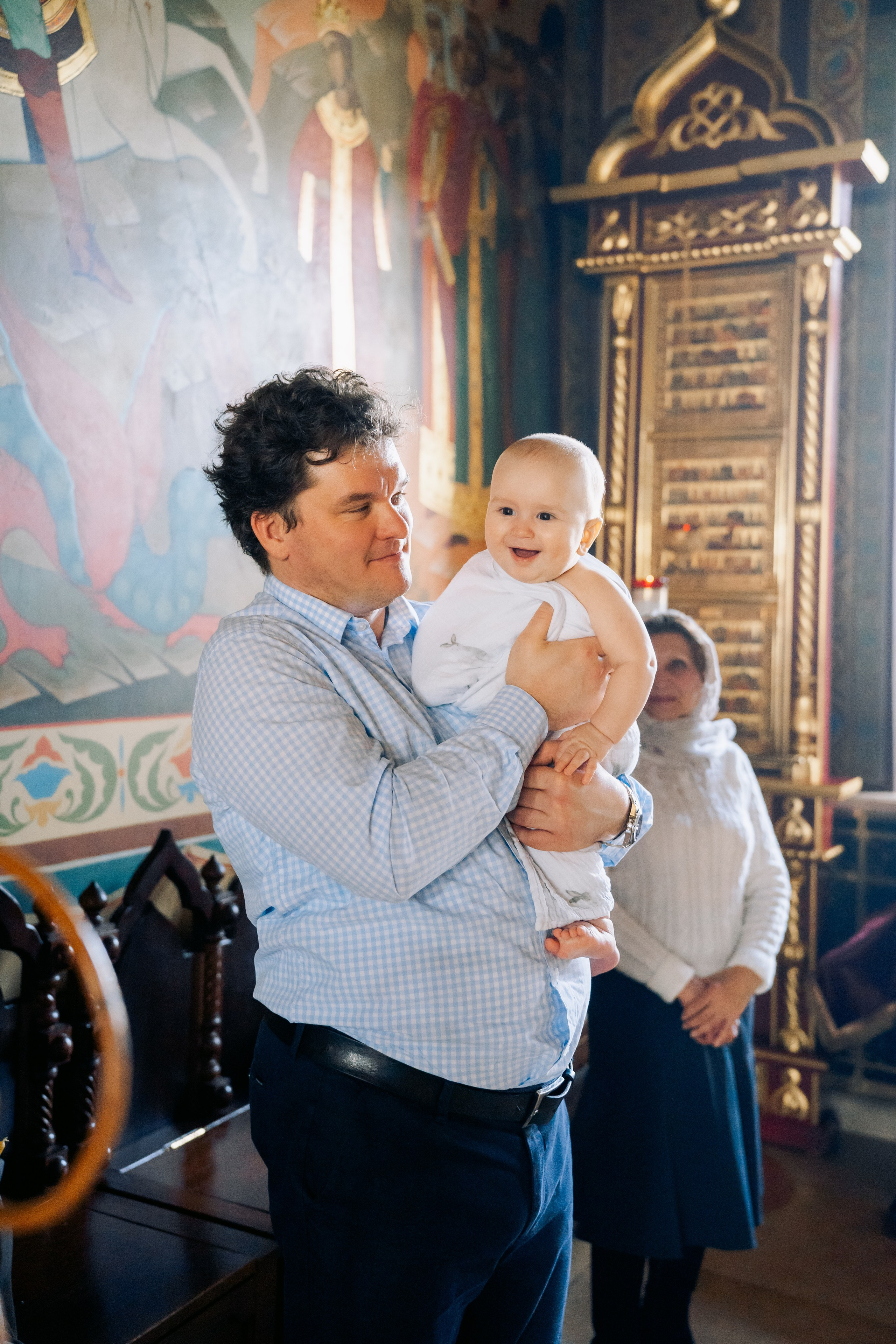 Крещение Мирона. Фотограф Казакова Анастасия