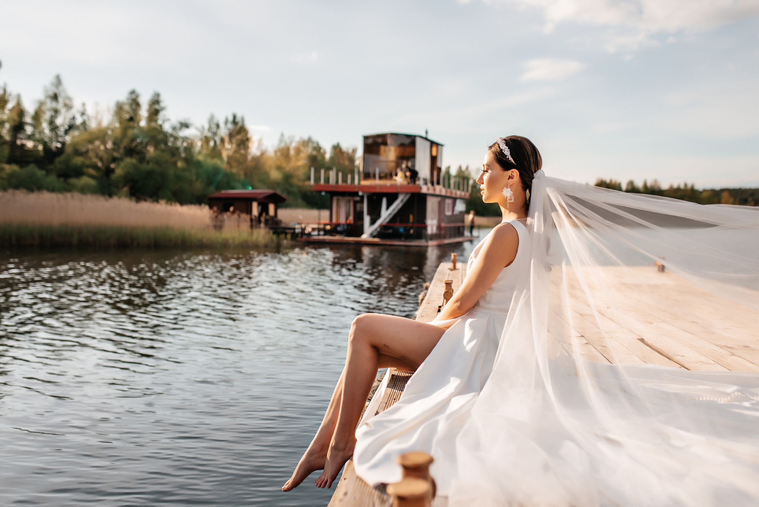 Василиса и Евгений. Свадебный салон-ателье Бонжур в Минске Bonjour