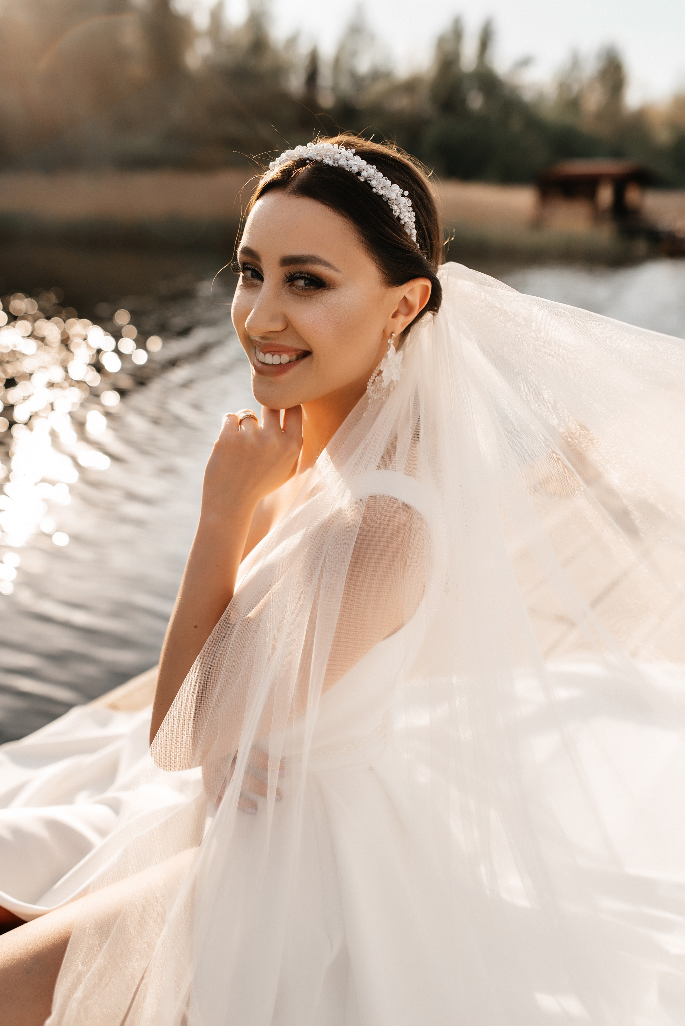 Василиса и Евгений. Свадебный салон-ателье Бонжур в Минске Bonjour