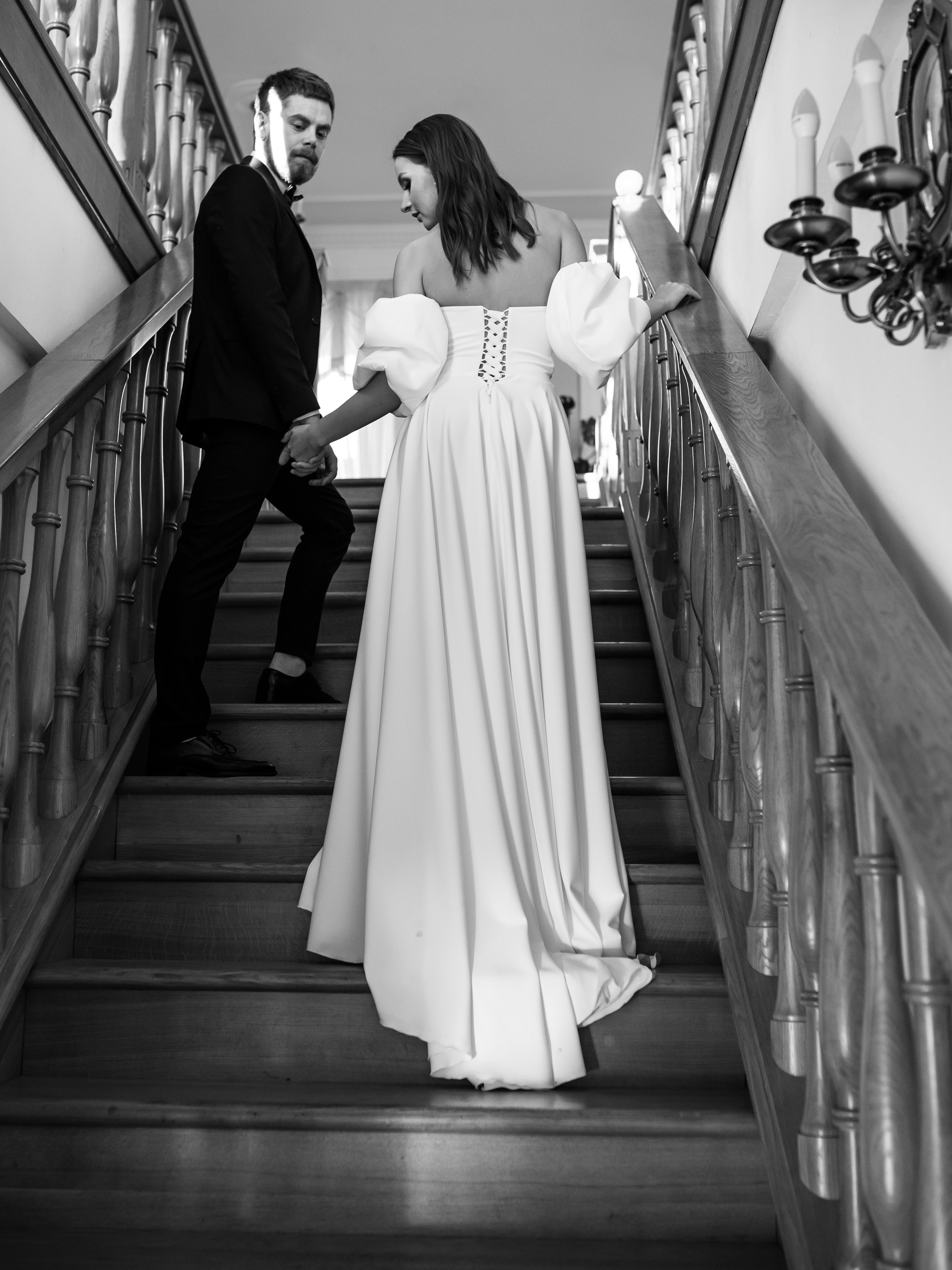 Александр и Валерия. Свадебный салон-ателье Бонжур в Минске Bonjour