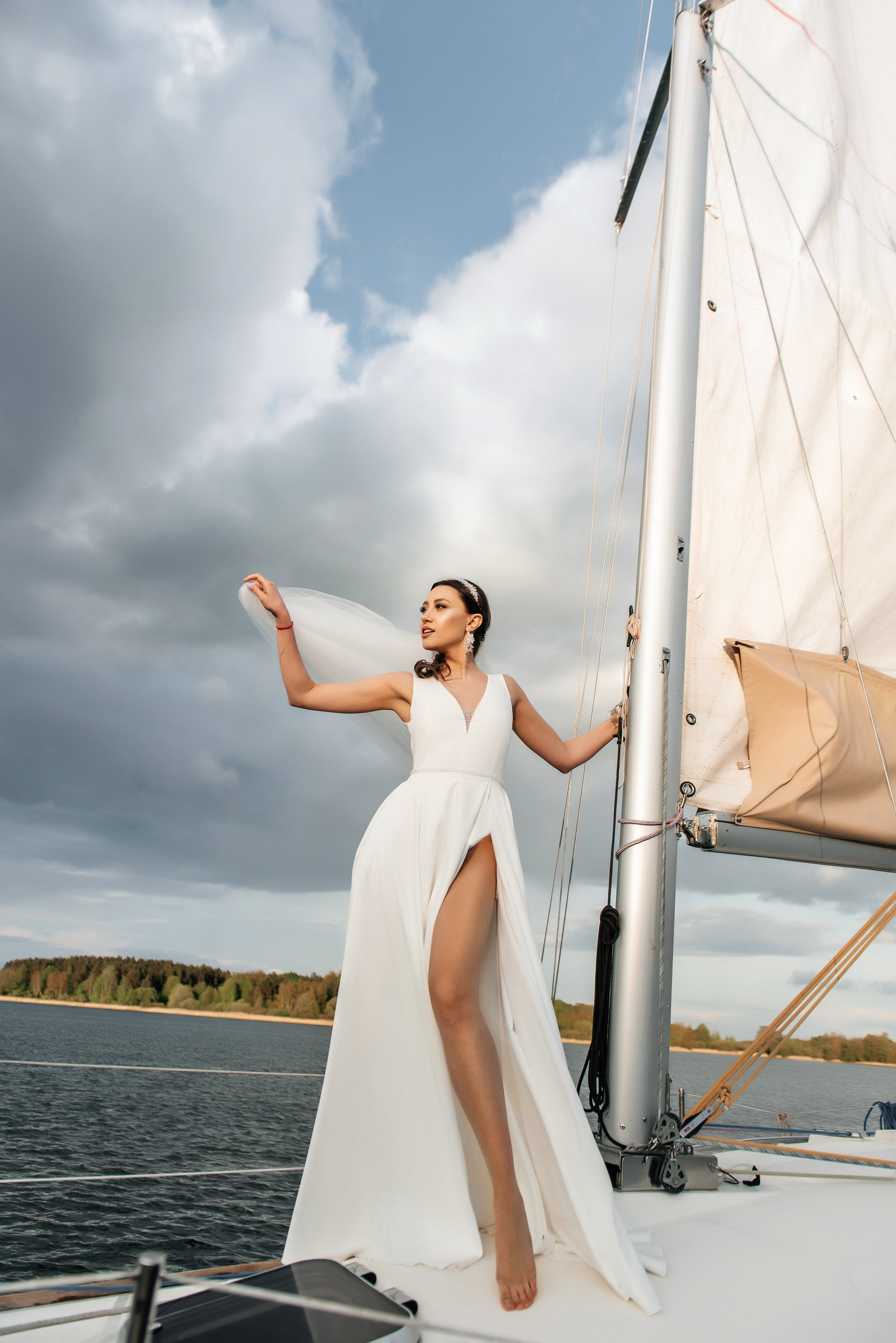 Василиса и Евгений. Свадебный салон-ателье Бонжур в Минске Bonjour