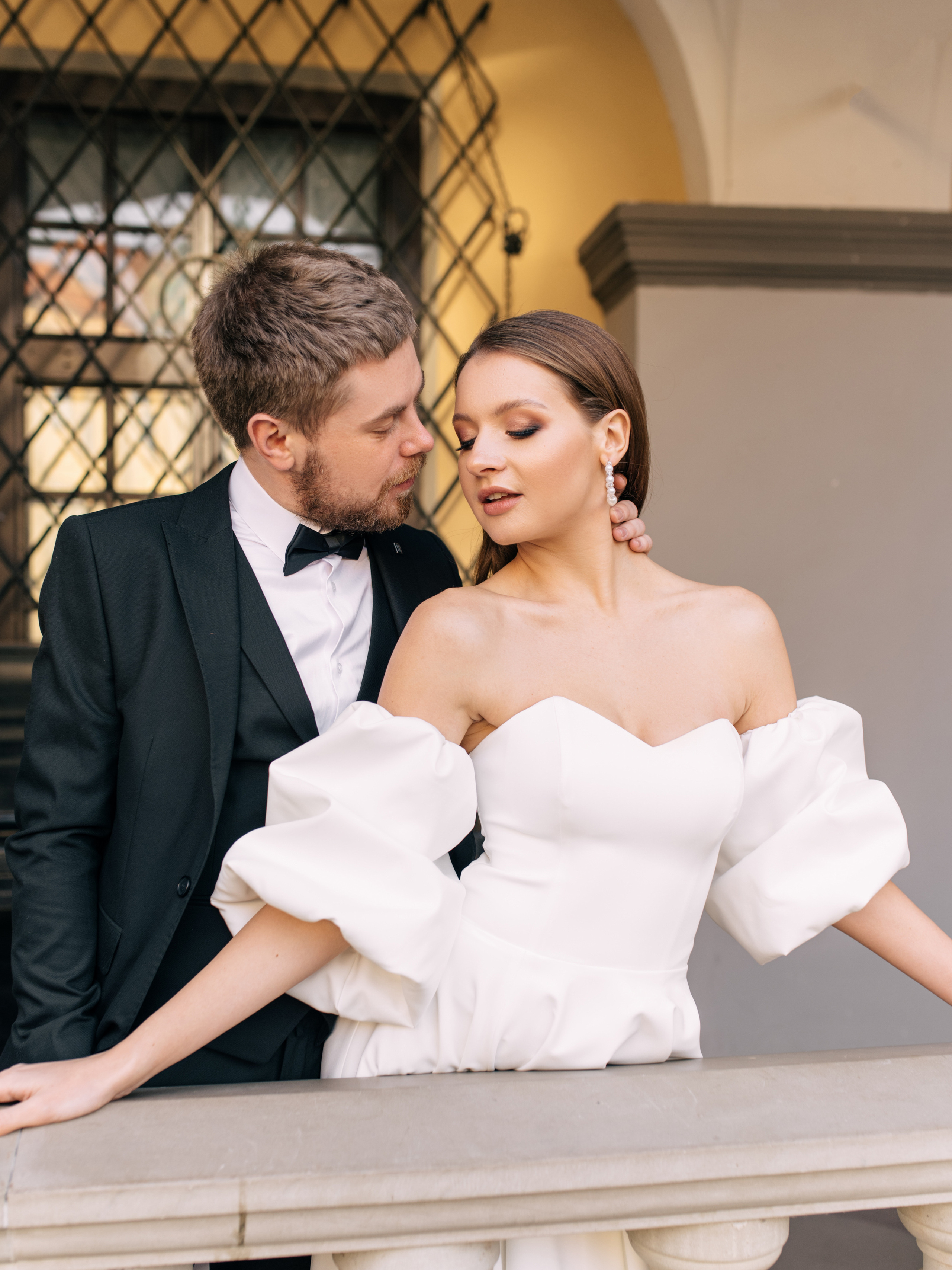 Александр и Валерия. Свадебный салон-ателье Бонжур в Минске Bonjour