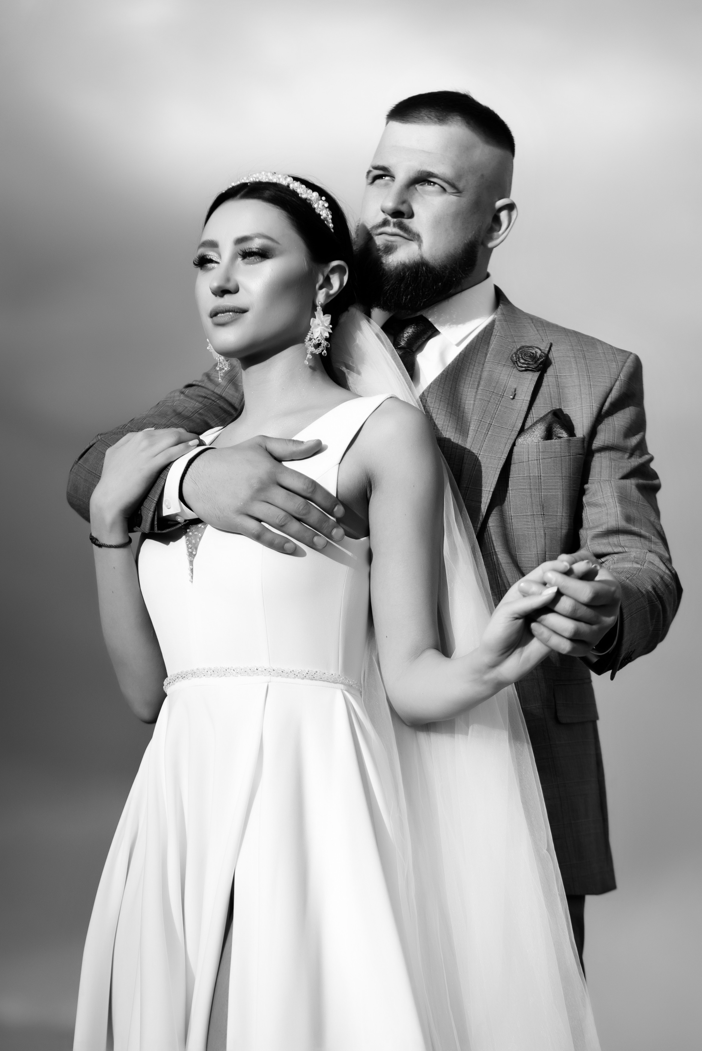 Василиса и Евгений. Свадебный салон-ателье Бонжур в Минске Bonjour