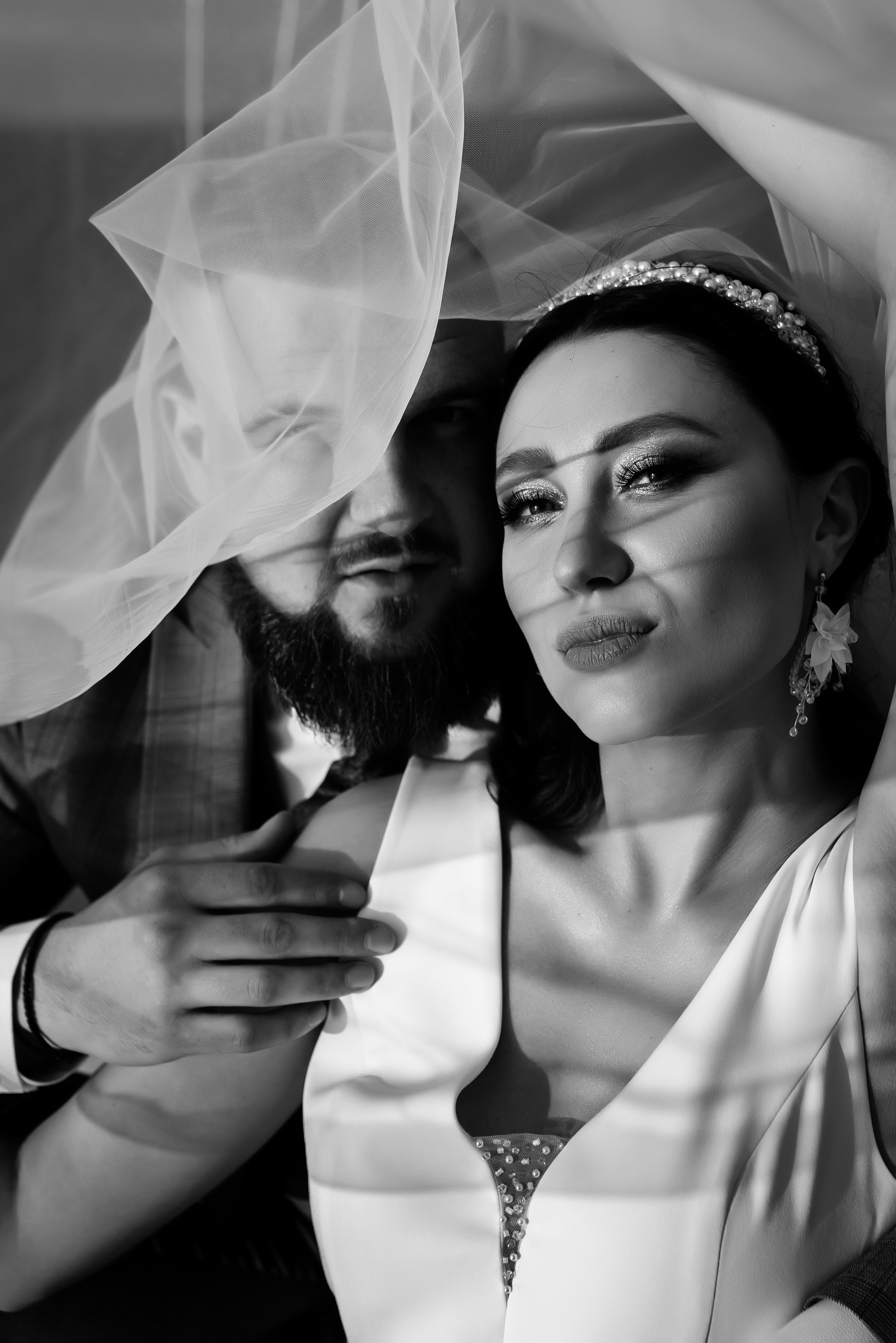 Василиса и Евгений. Свадебный салон-ателье Бонжур в Минске Bonjour