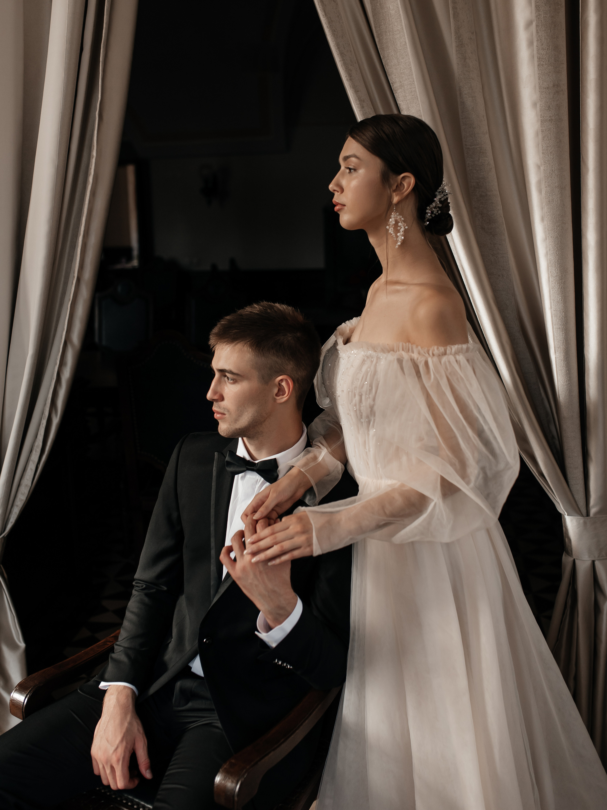 Валентин и Мария. Свадебный салон-ателье Бонжур в Минске Bonjour