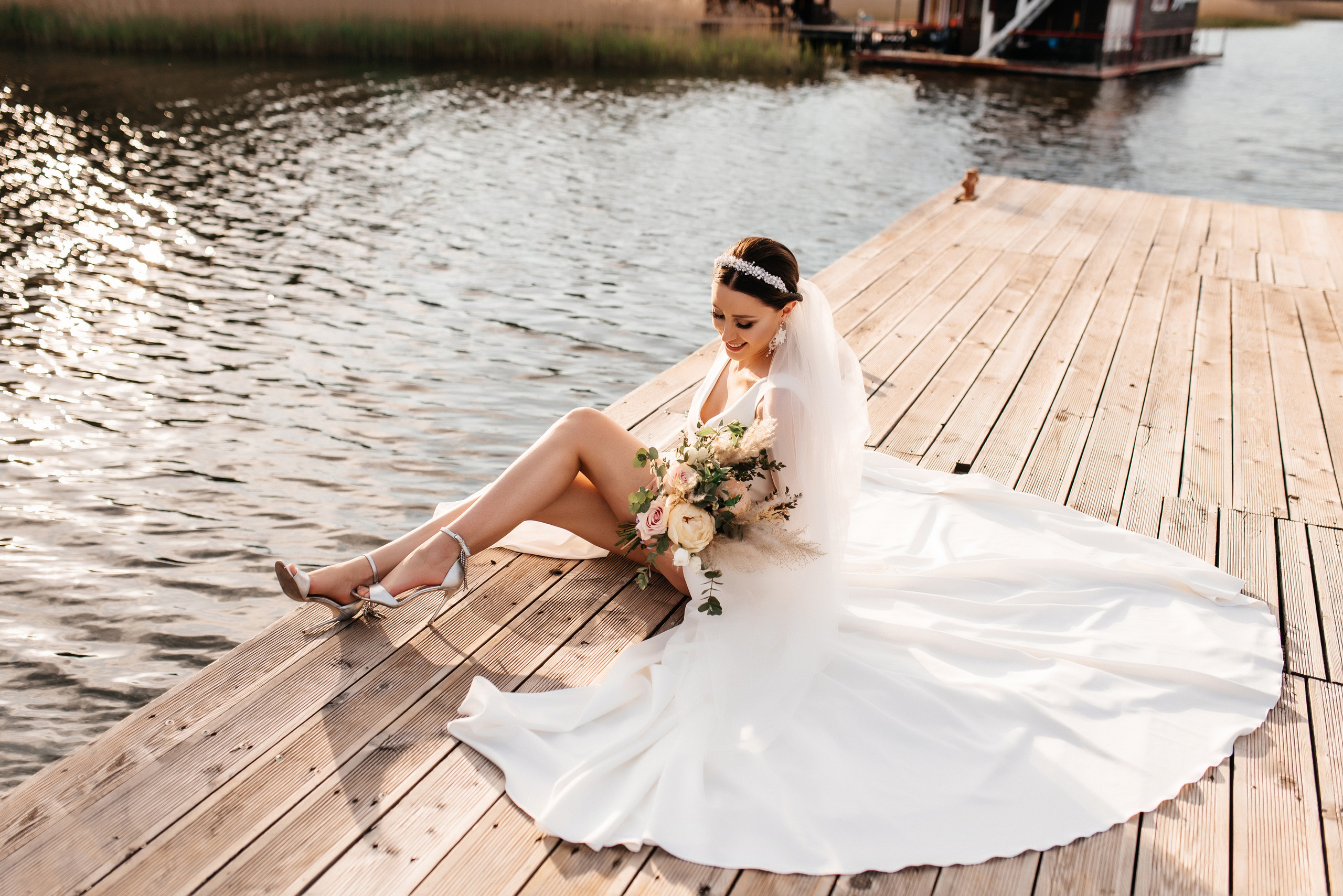 Василиса и Евгений. Свадебный салон-ателье Бонжур в Минске Bonjour