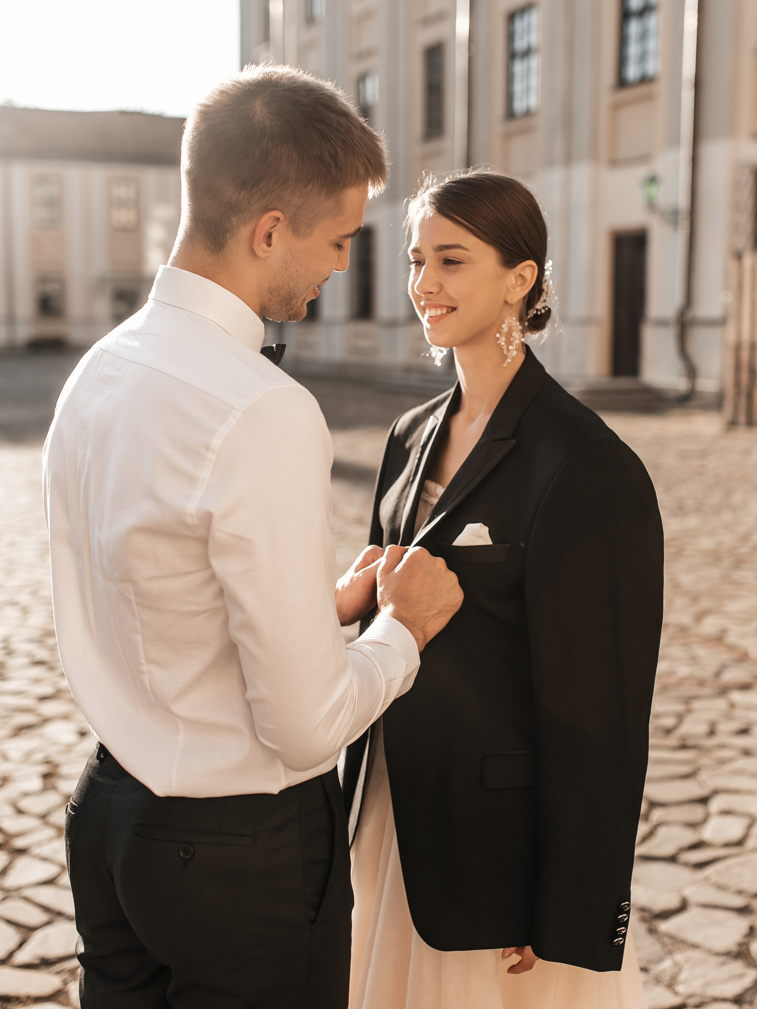 Валентин и Мария. Свадебный салон-ателье Бонжур в Минске Bonjour