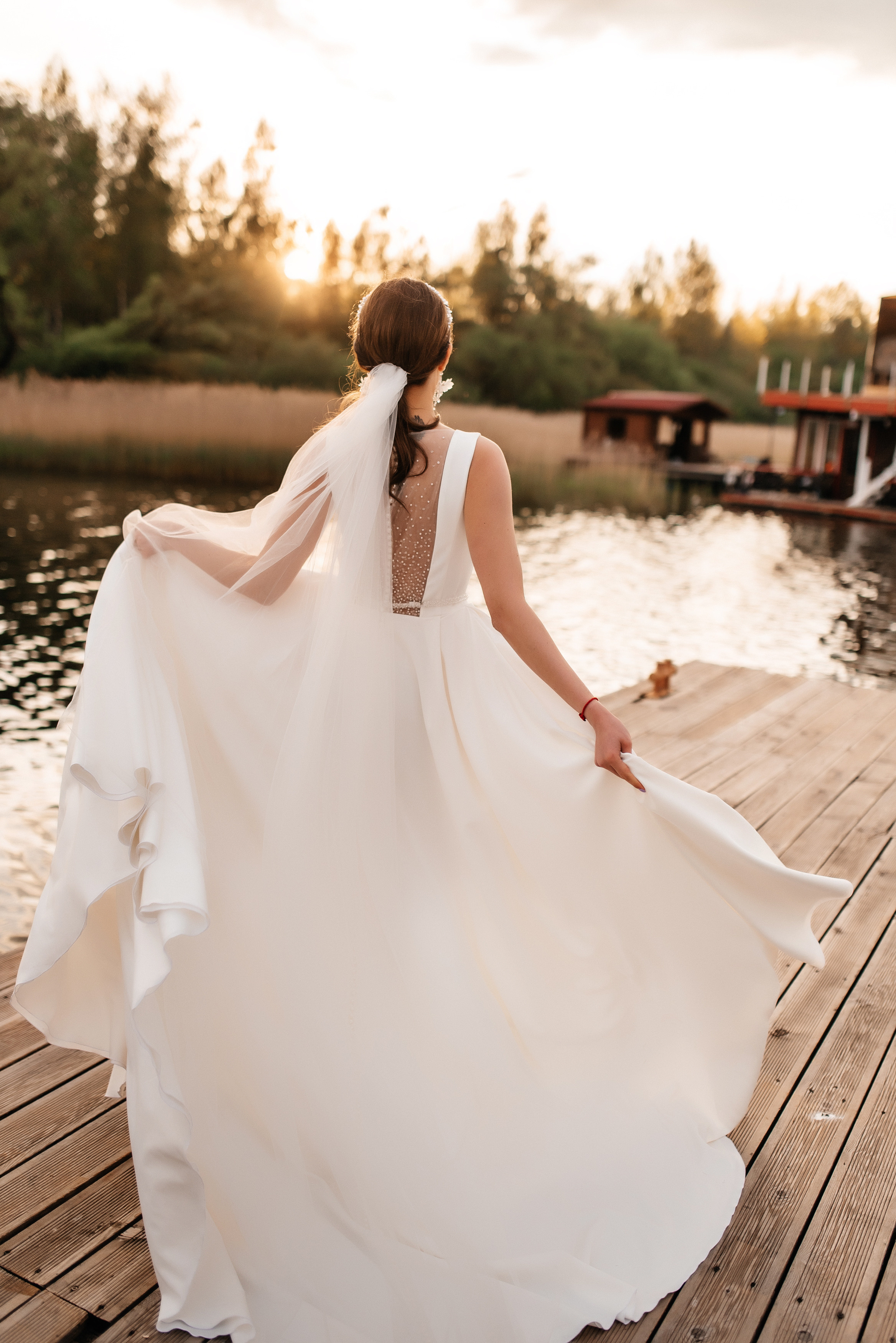 Василиса и Евгений. Свадебный салон-ателье Бонжур в Минске Bonjour