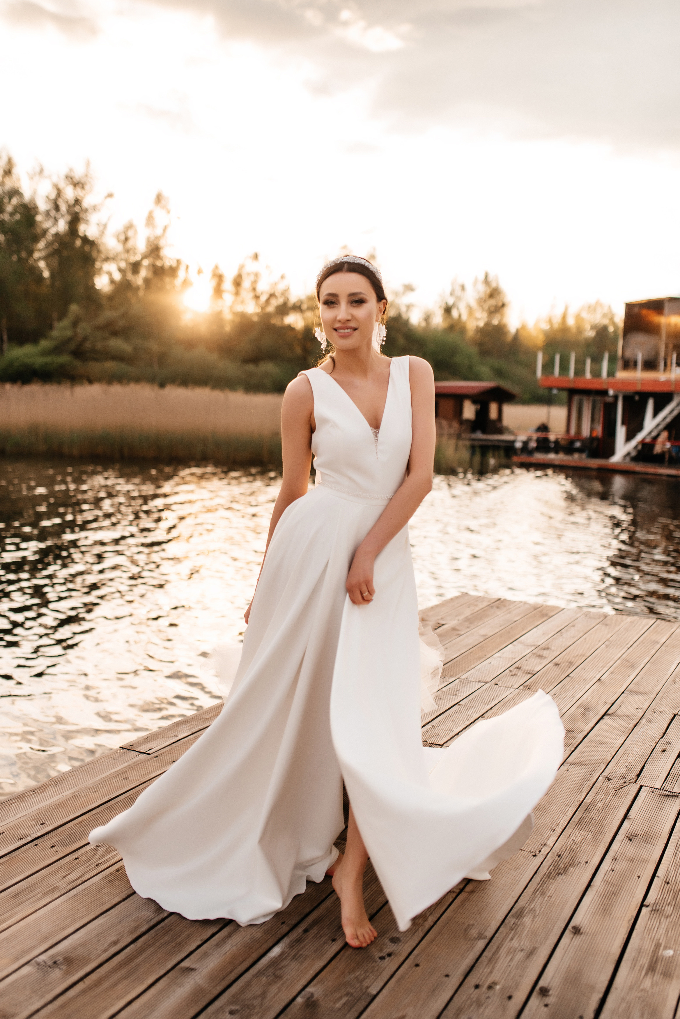 Василиса и Евгений. Свадебный салон-ателье Бонжур в Минске Bonjour