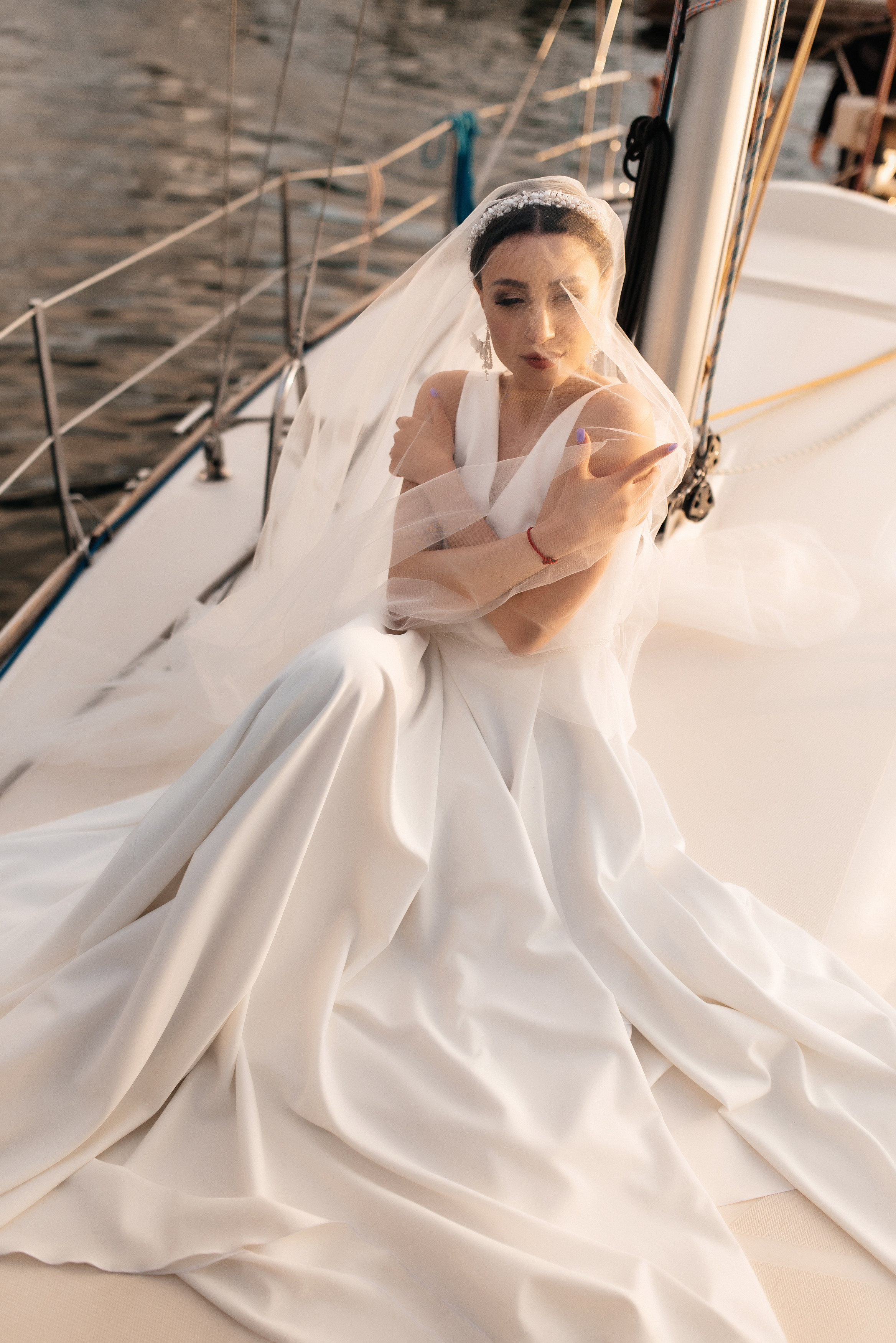 Василиса и Евгений. Свадебный салон-ателье Бонжур в Минске Bonjour