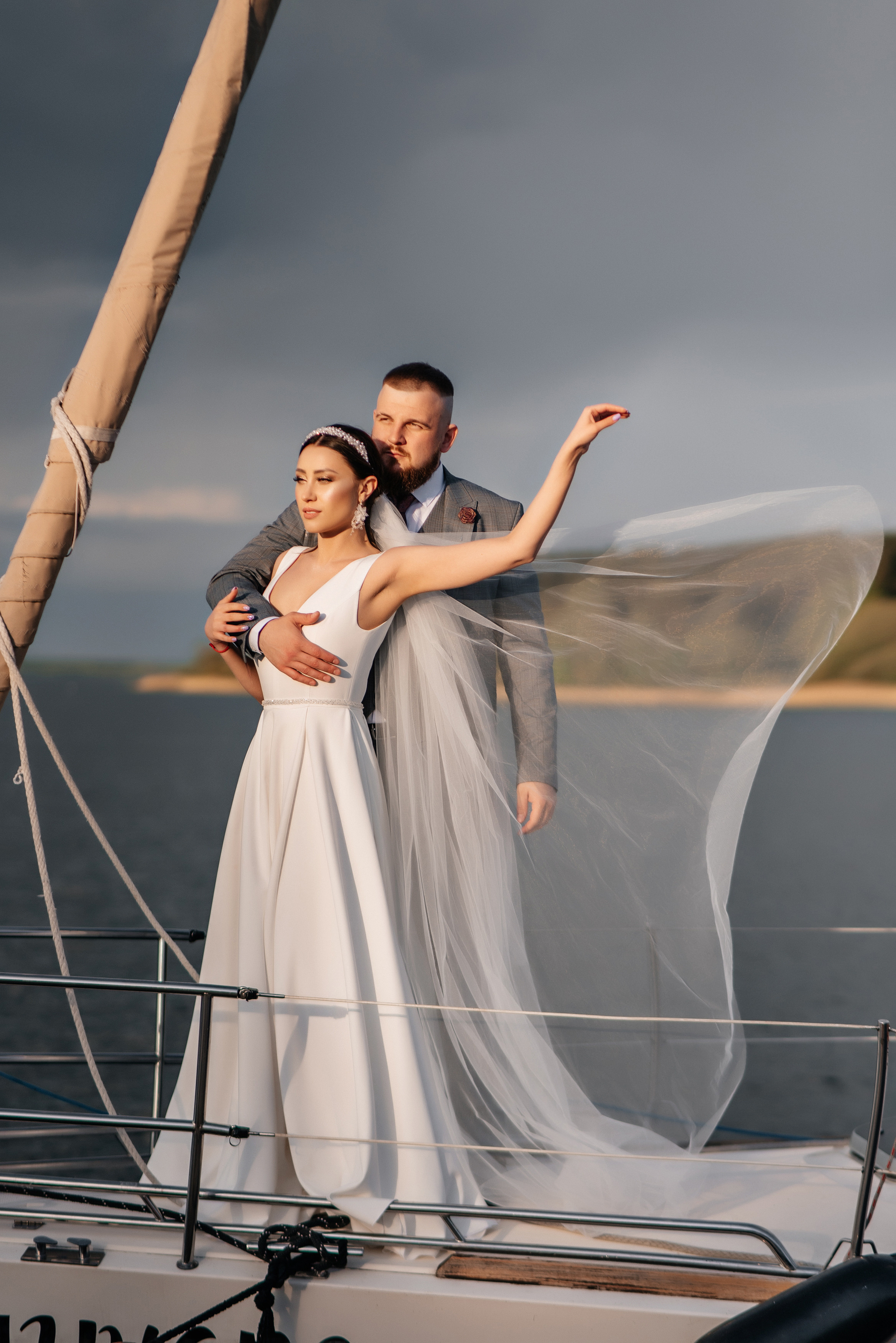 Василиса и Евгений. Свадебный салон-ателье Бонжур в Минске Bonjour