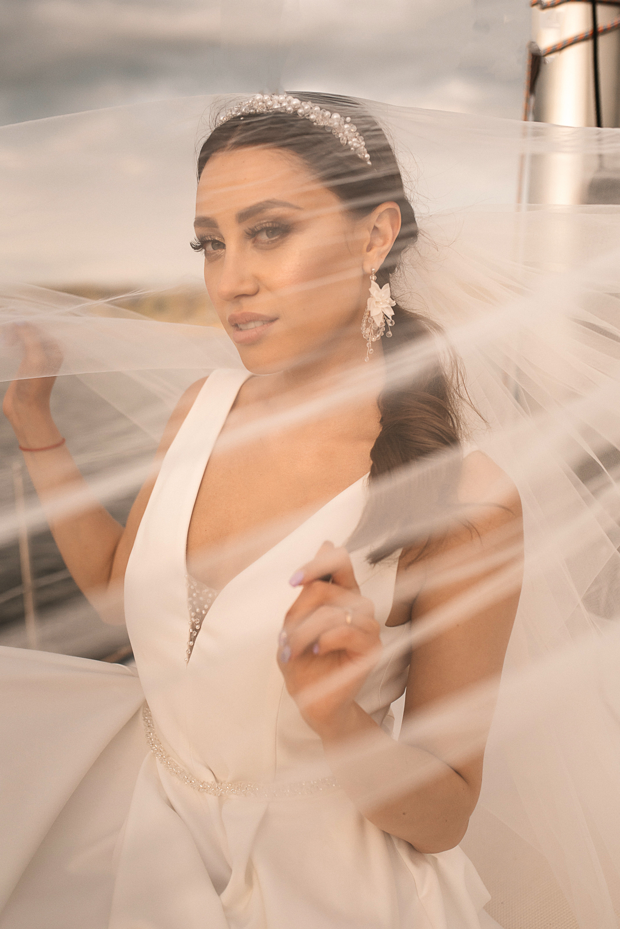 Василиса и Евгений. Свадебный салон-ателье Бонжур в Минске Bonjour