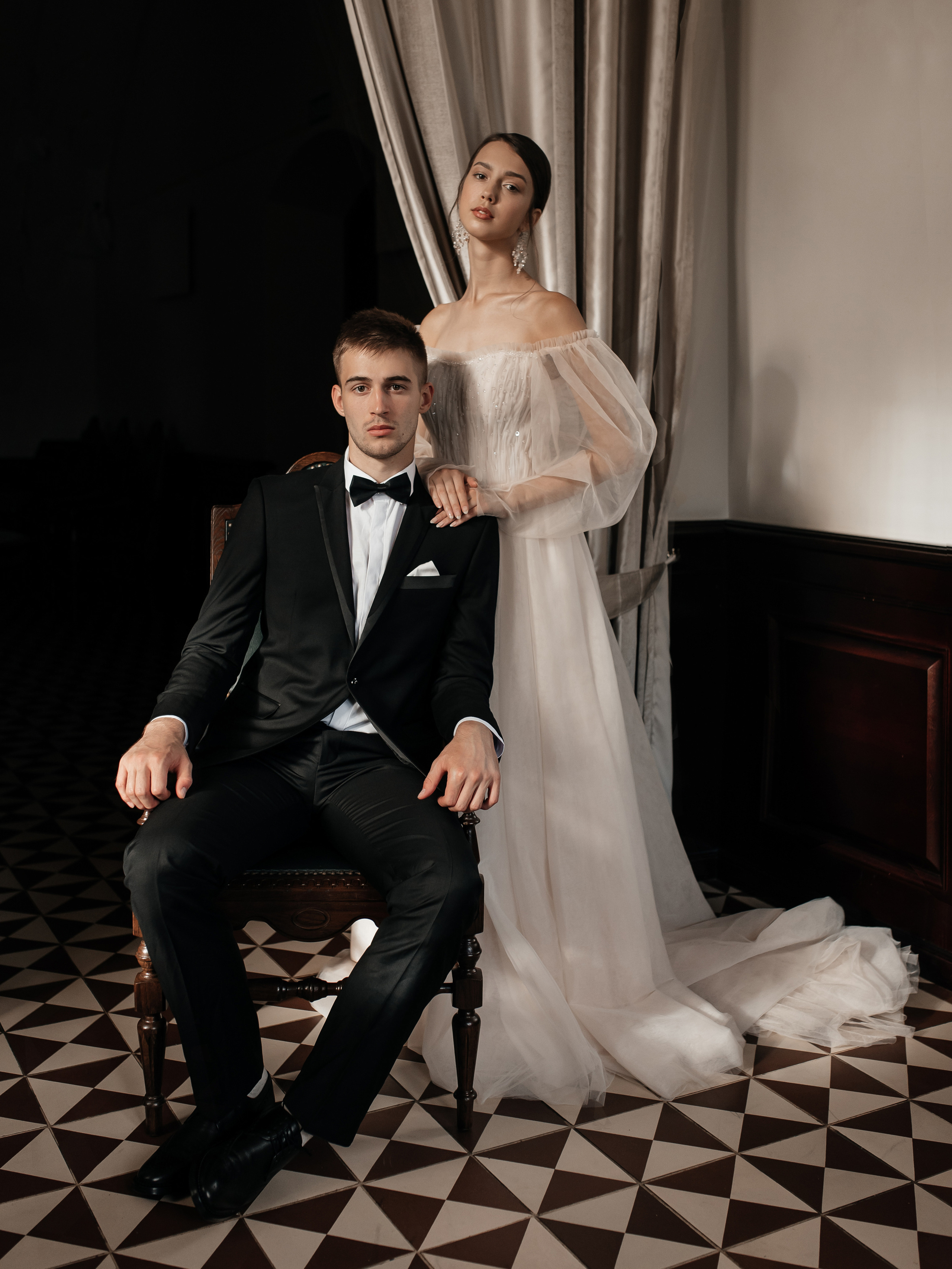 Валентин и Мария. Свадебный салон-ателье Бонжур в Минске Bonjour