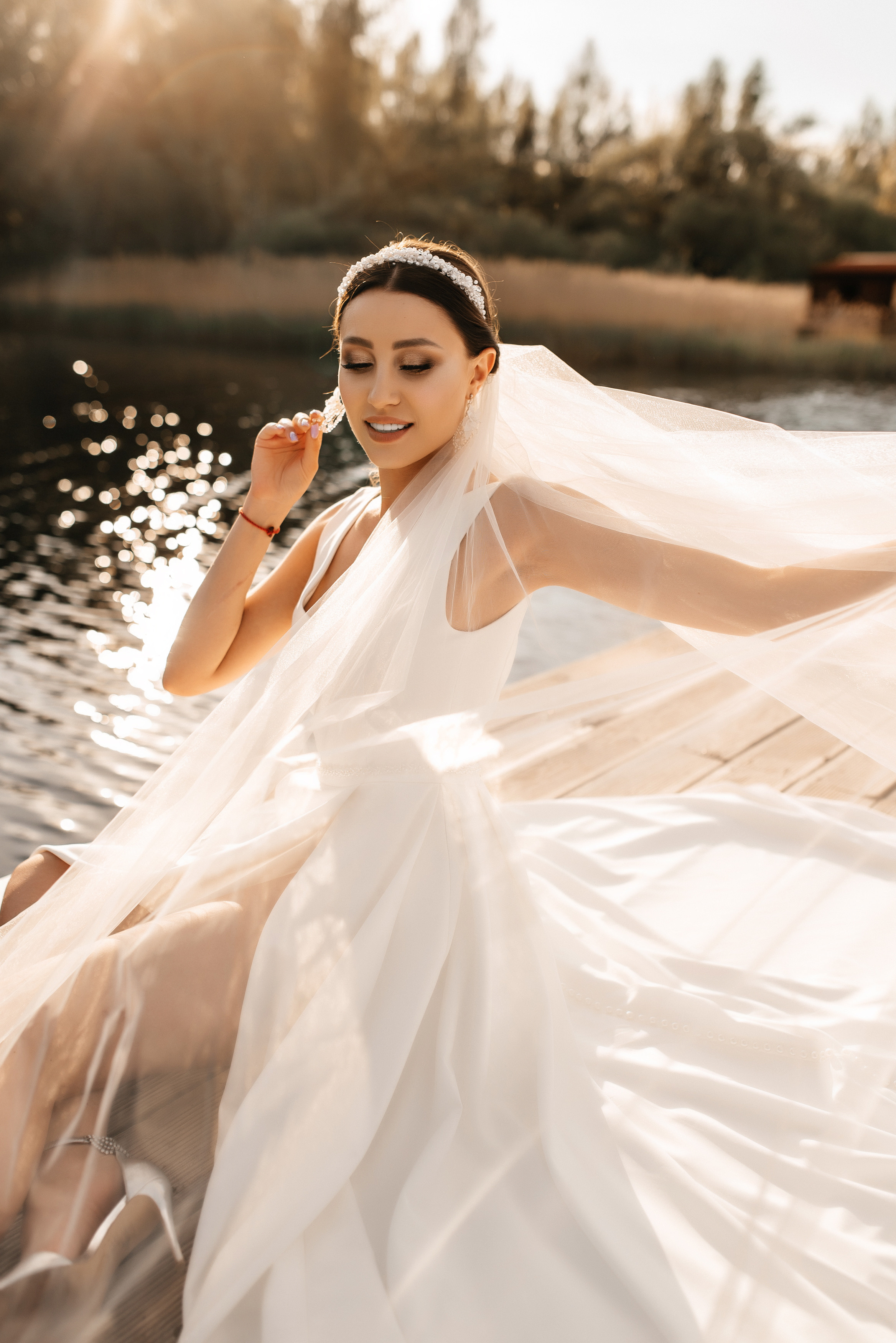 Василиса и Евгений. Свадебный салон-ателье Бонжур в Минске Bonjour