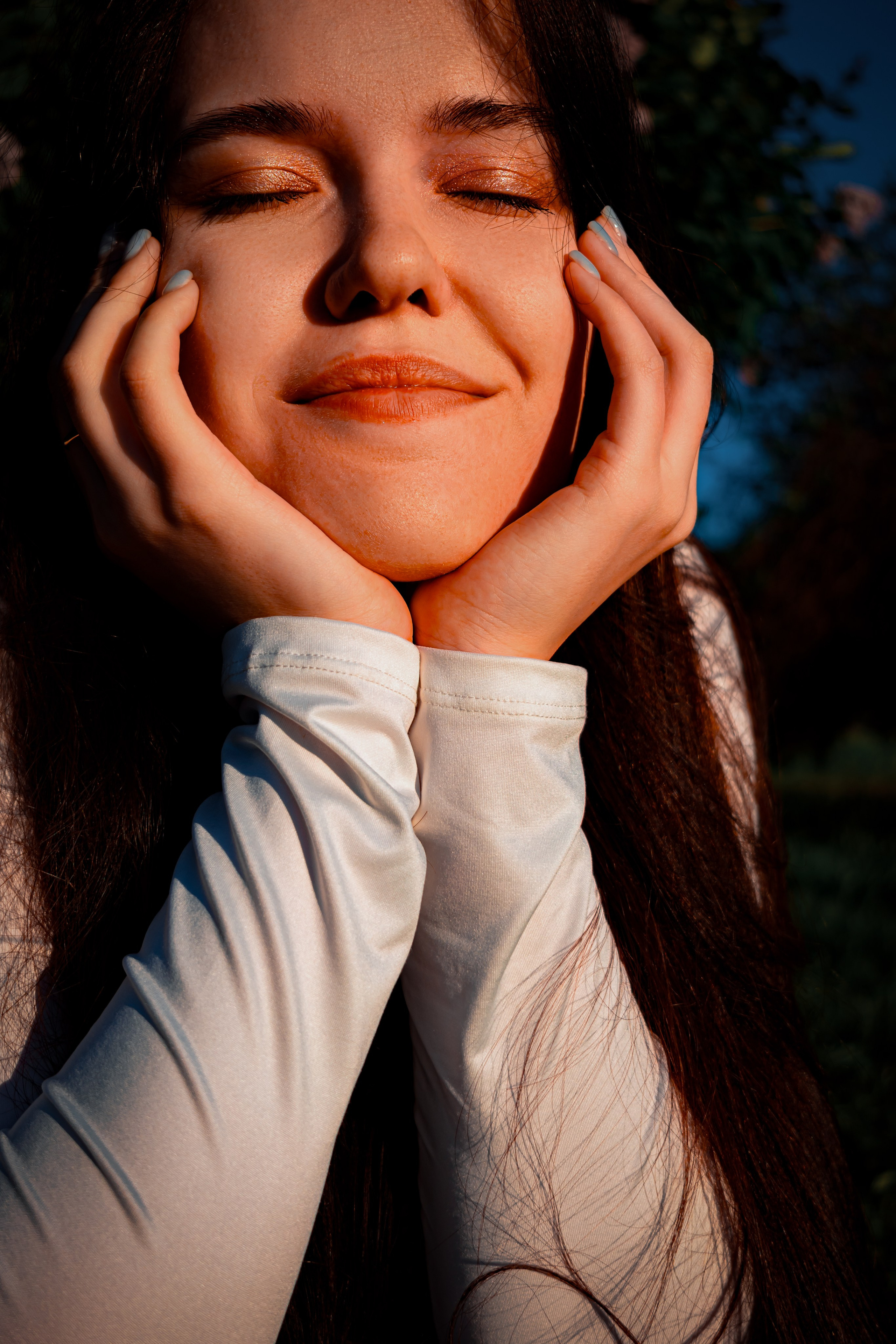 Солнечная фотосессия в Санкт-Петербурге. 