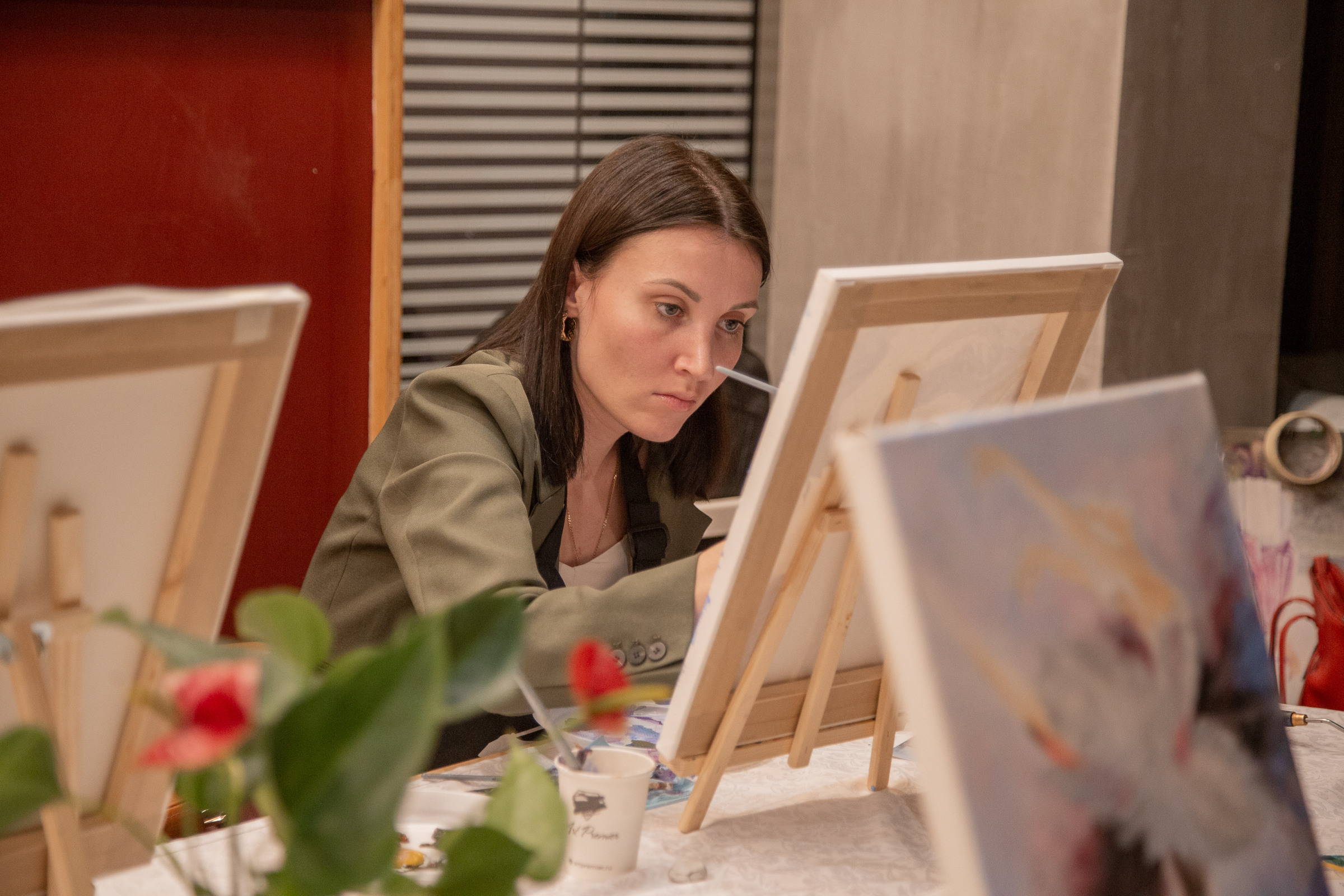 Арт-вечеринка в Москве — репортажная фотосъемка творчества. Фотограф Анна Татаурова | Авторская фотосъемка в Москве