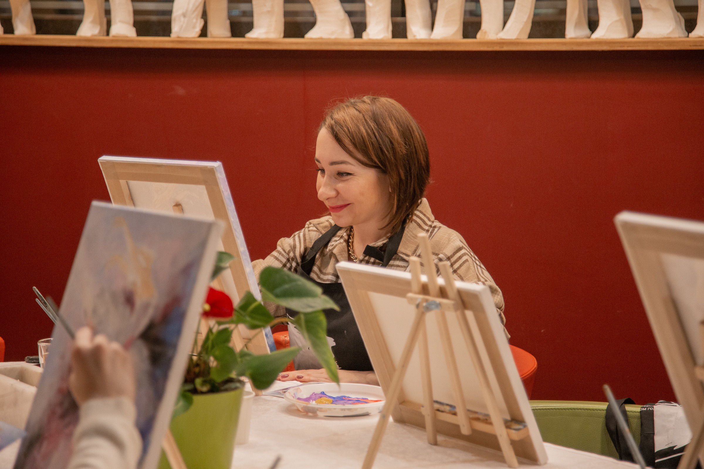 Арт-вечеринка в Москве — репортажная фотосъемка творчества. Фотограф Анна Татаурова | Авторская фотосъемка в Москве