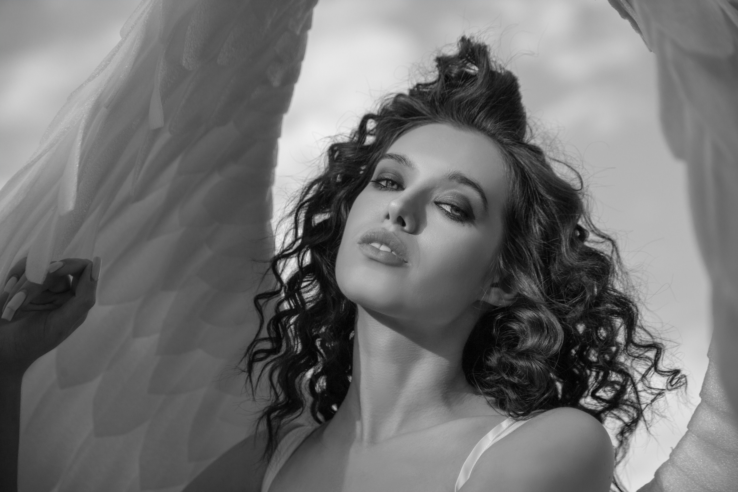 портрет девушки ангела