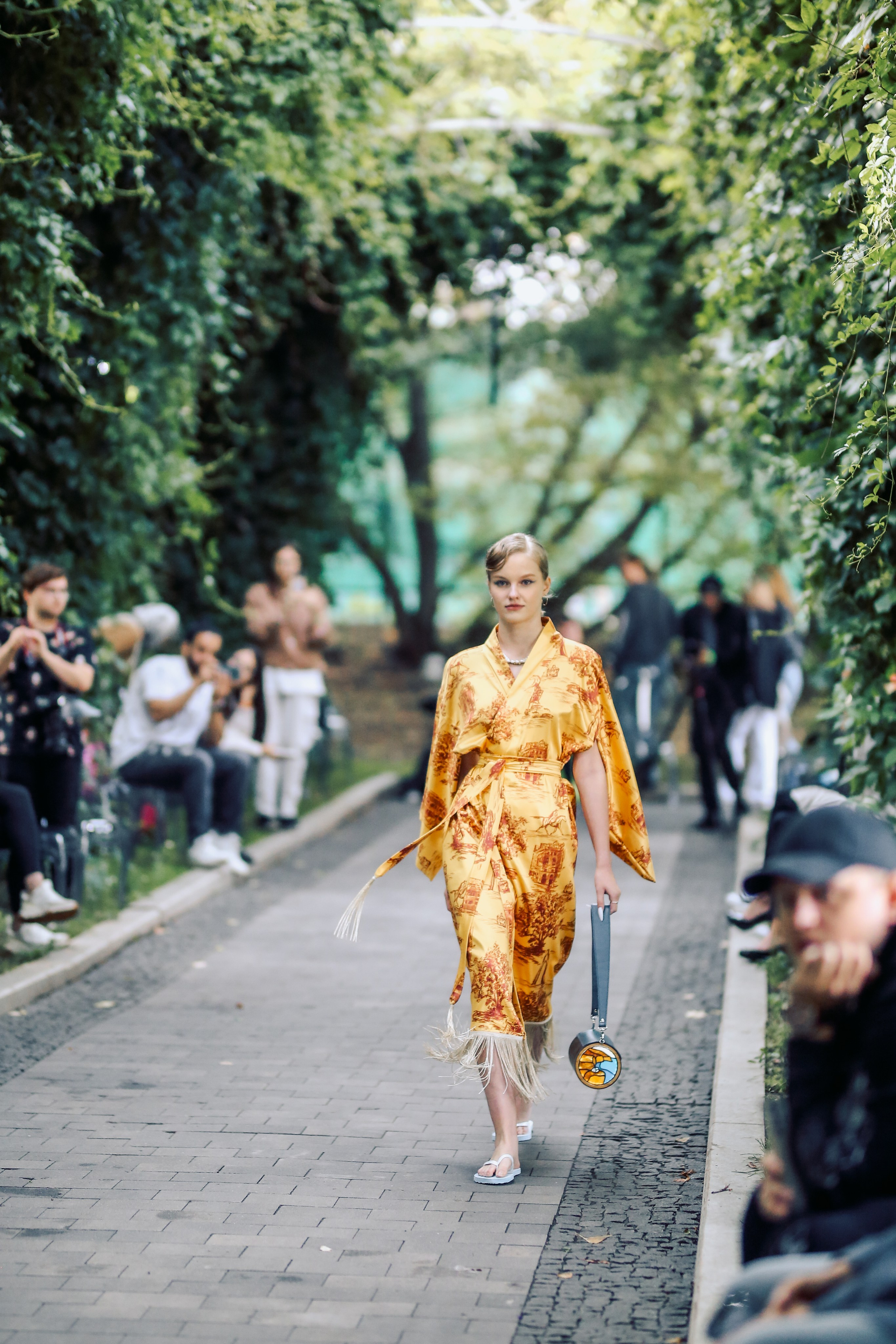 Зелёный подиум. Фотограф Анастасия Залевская