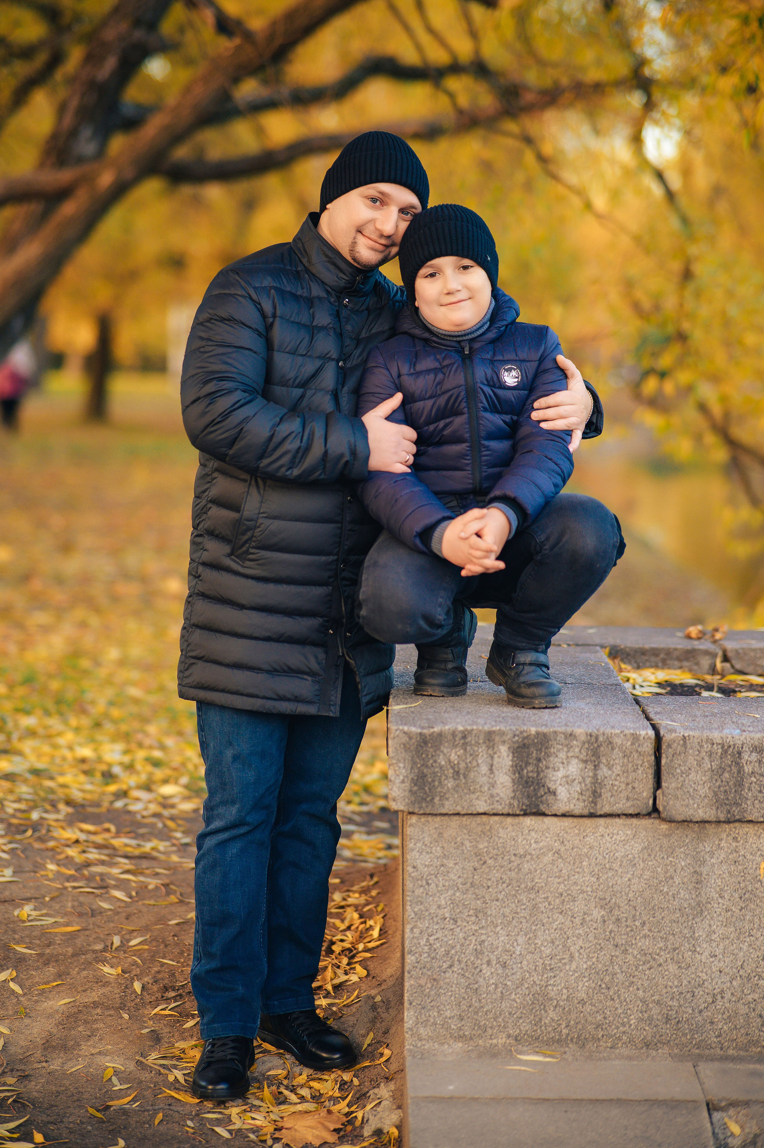 Осенняя съемка для семьи в Санкт-Петербурге. Семейный и свадебный фотограф в Санкт-Петербурге Гришин Юрий