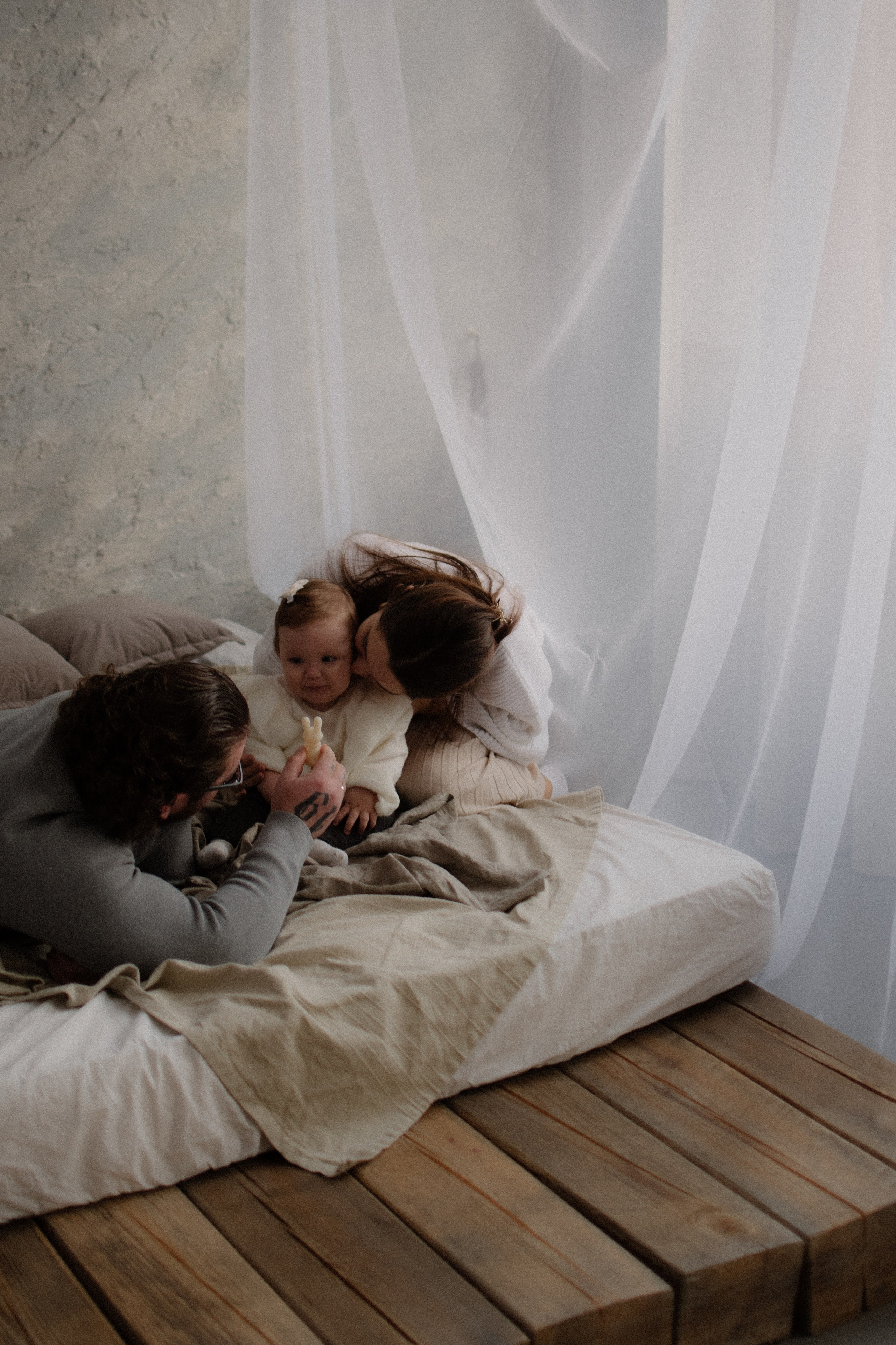 Полина, Сергей и Верочка. Фотограф Анфиса Хардина Екатеринбург