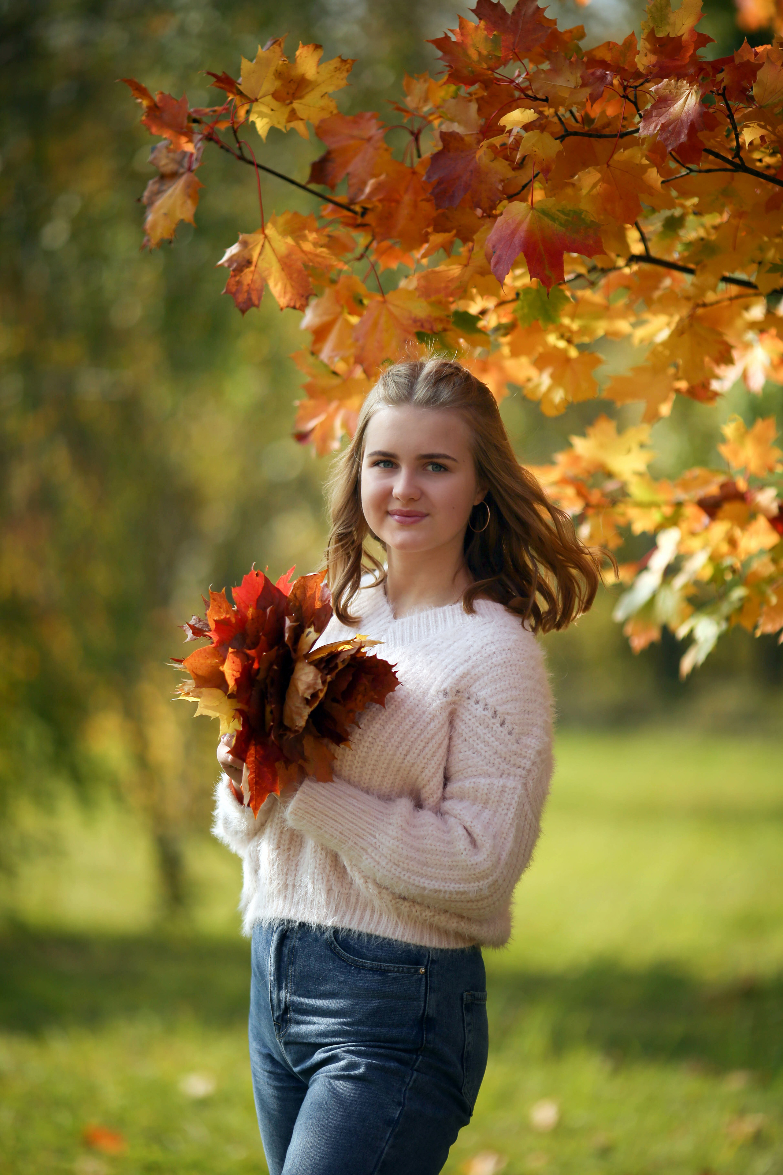 Аня и Даша золотая осень. Семейный и детский фотограф Анна Петракова