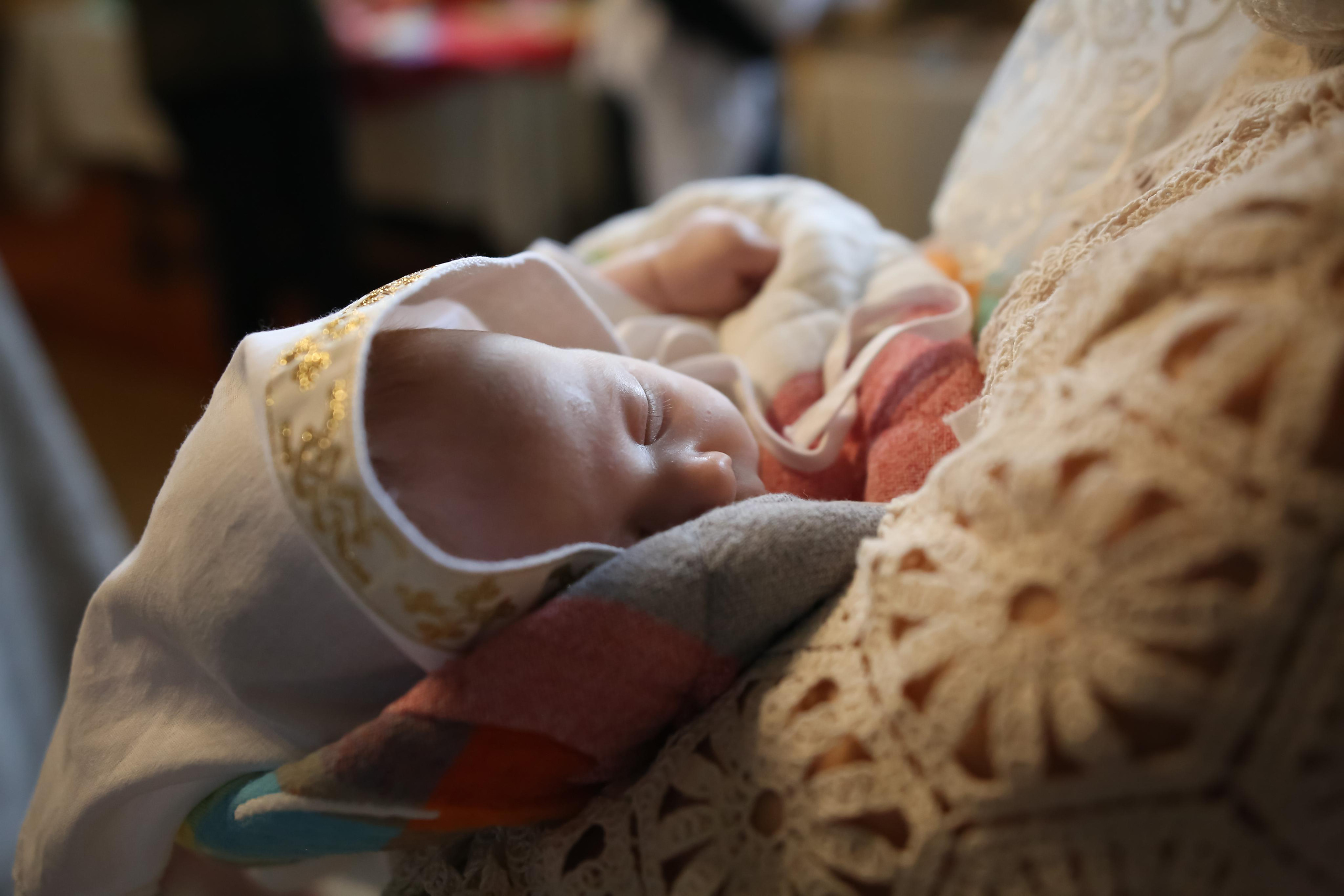 Крещение Ксении. Семейный и детский фотограф Анна Петракова