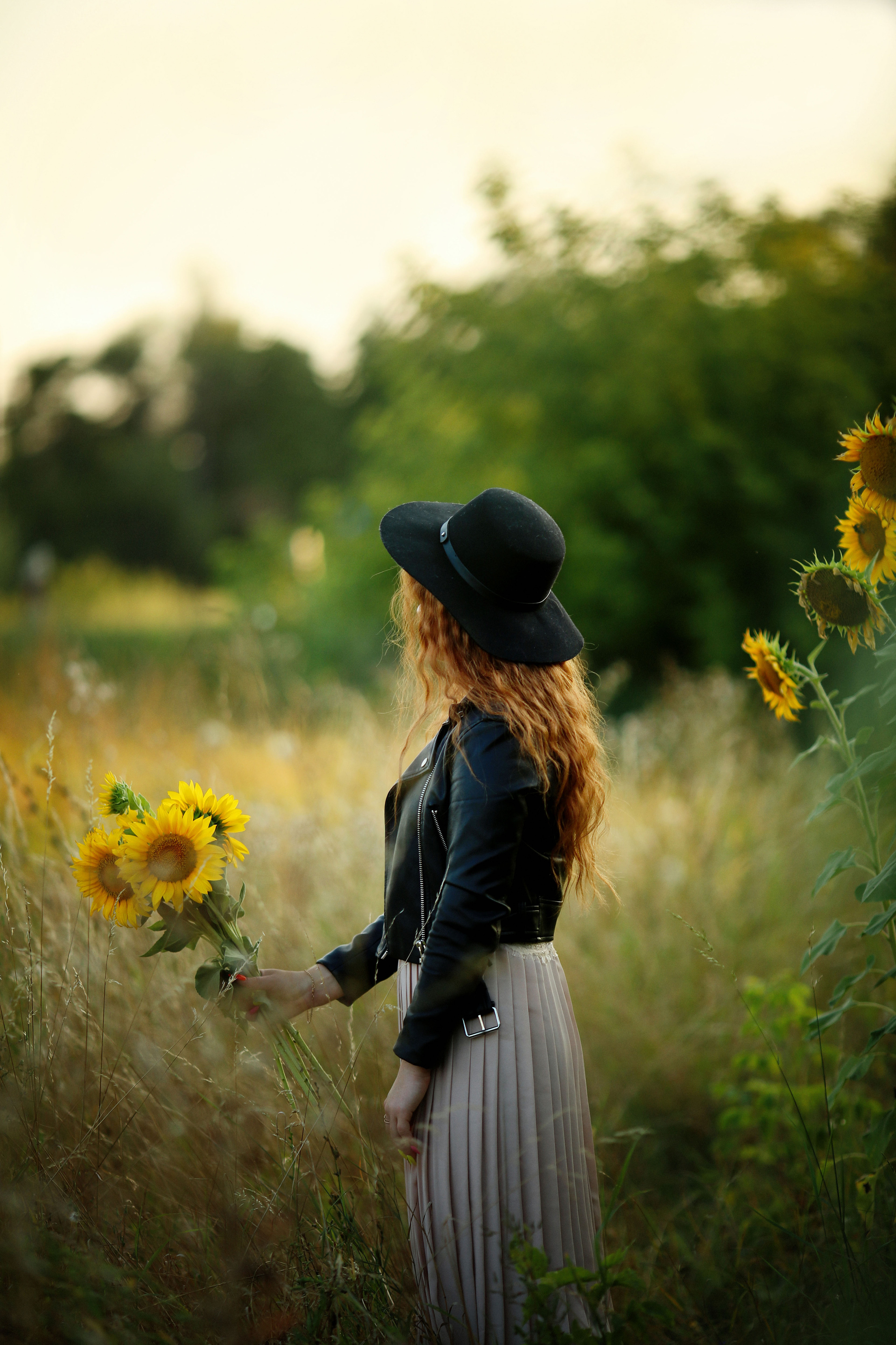 Фотосессия Марины в подсолнухах. Семейный и детский фотограф Анна Петракова