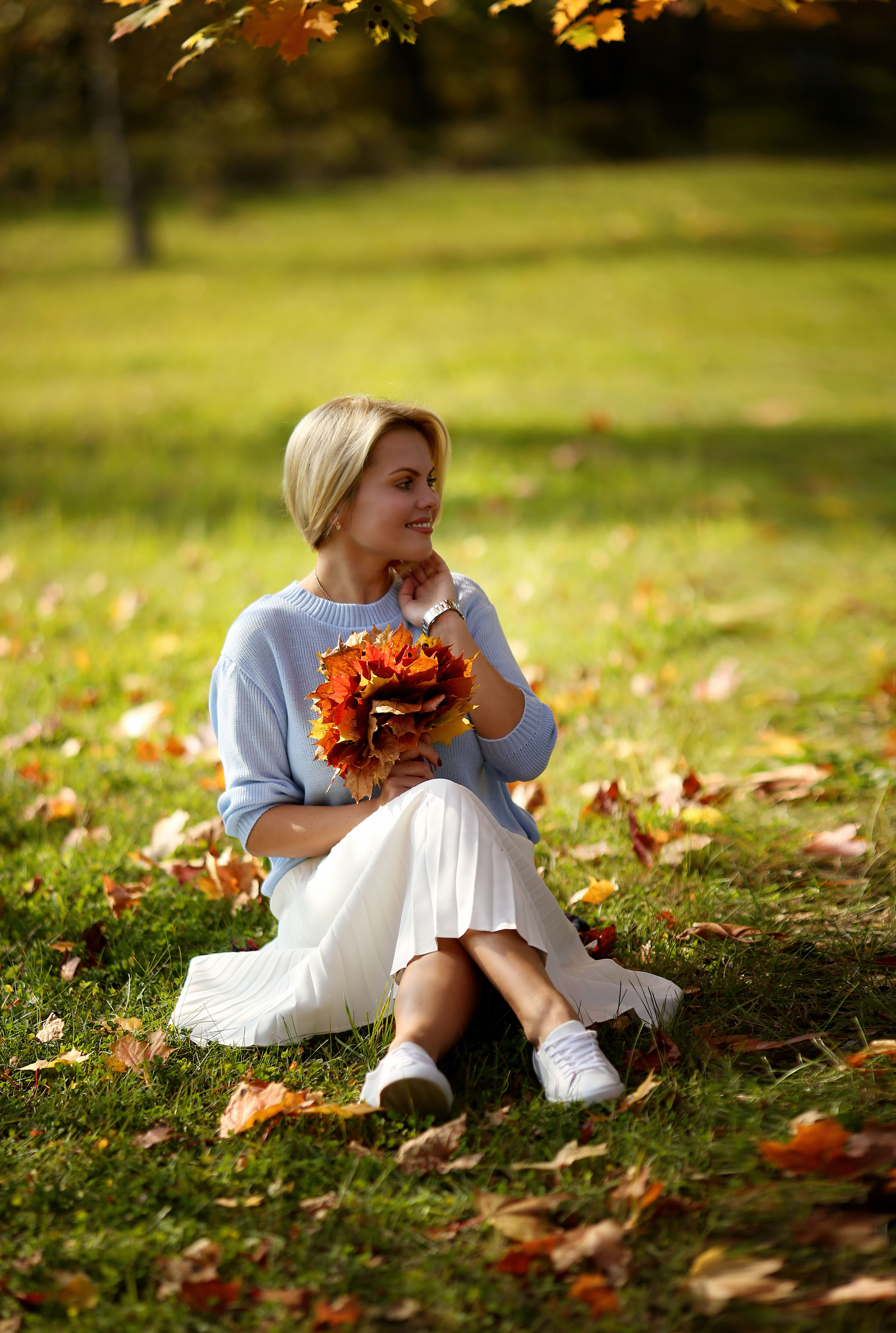 Аня и Даша золотая осень. Семейный и детский фотограф Анна Петракова
