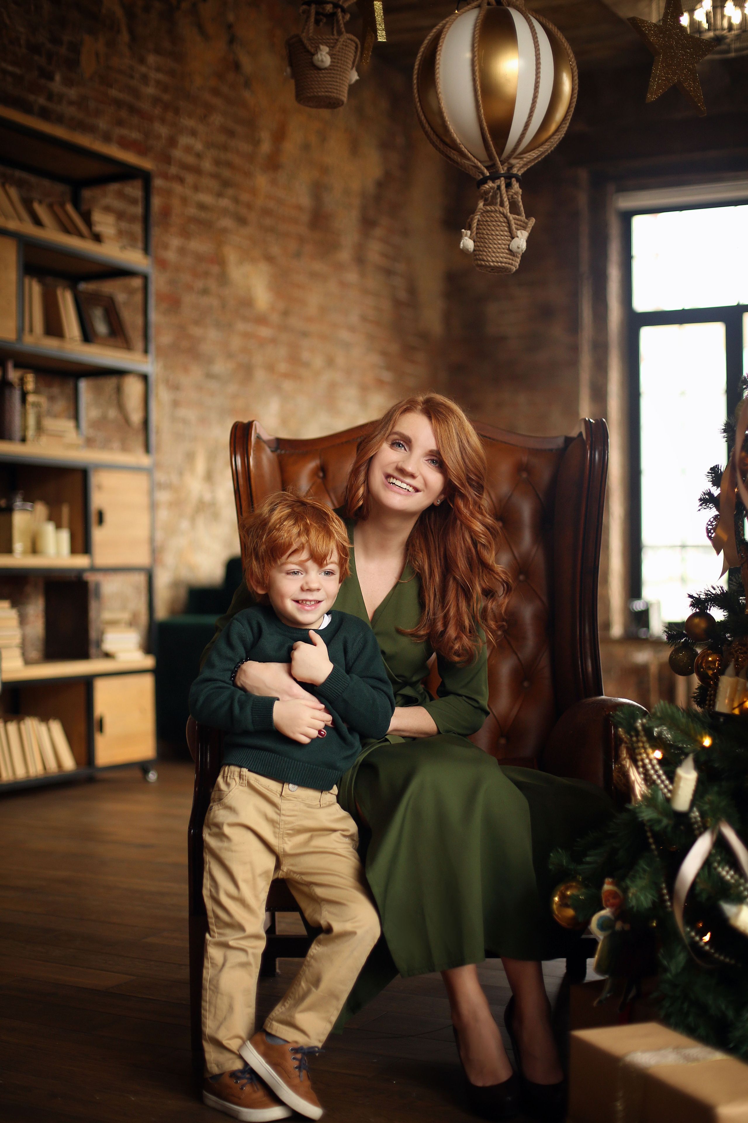 Новый год Вольфрам Cross Studio. Семейный и детский фотограф Анна Петракова