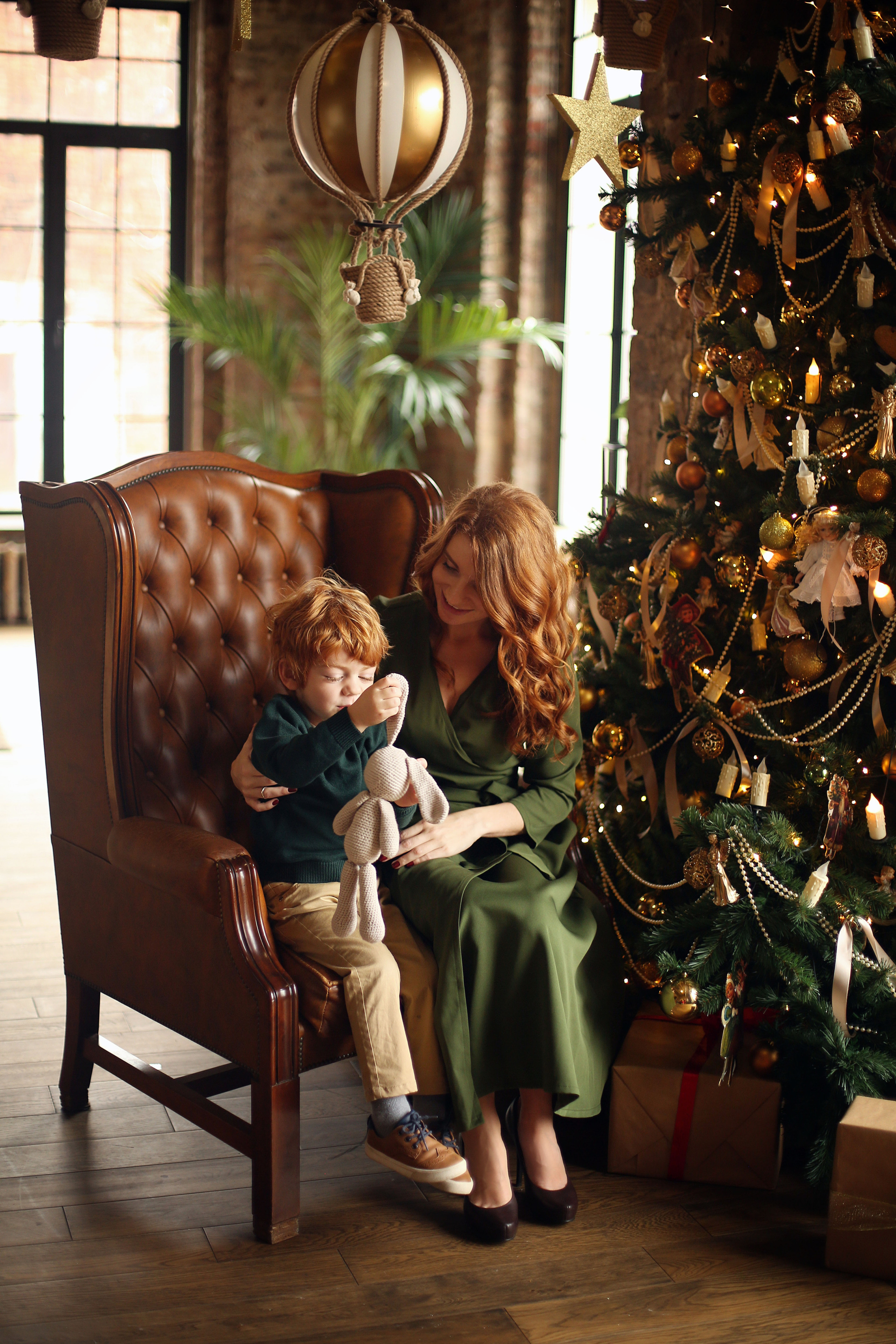 Новый год Вольфрам Cross Studio. Семейный и детский фотограф Анна Петракова