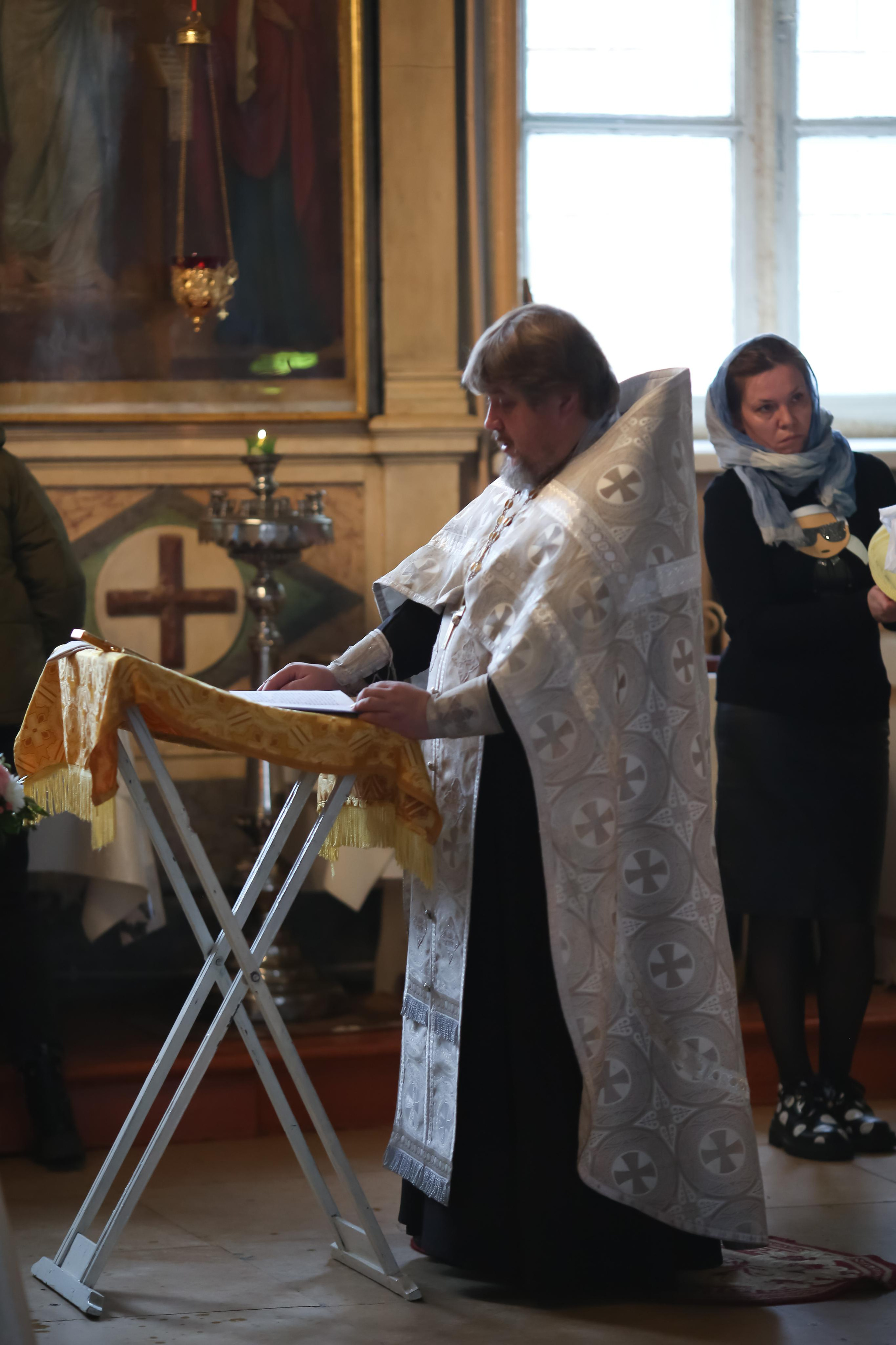 Крещение Ксении. Семейный и детский фотограф Анна Петракова