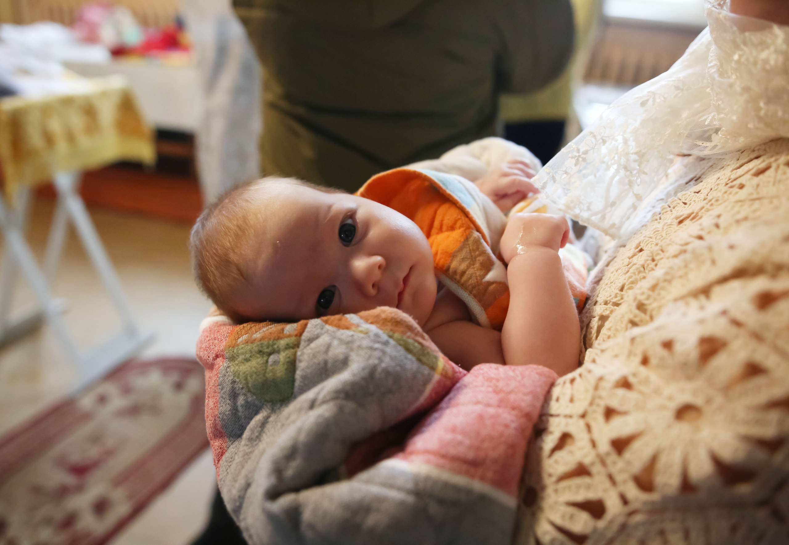 Крещение Ксении. Семейный и детский фотограф Анна Петракова